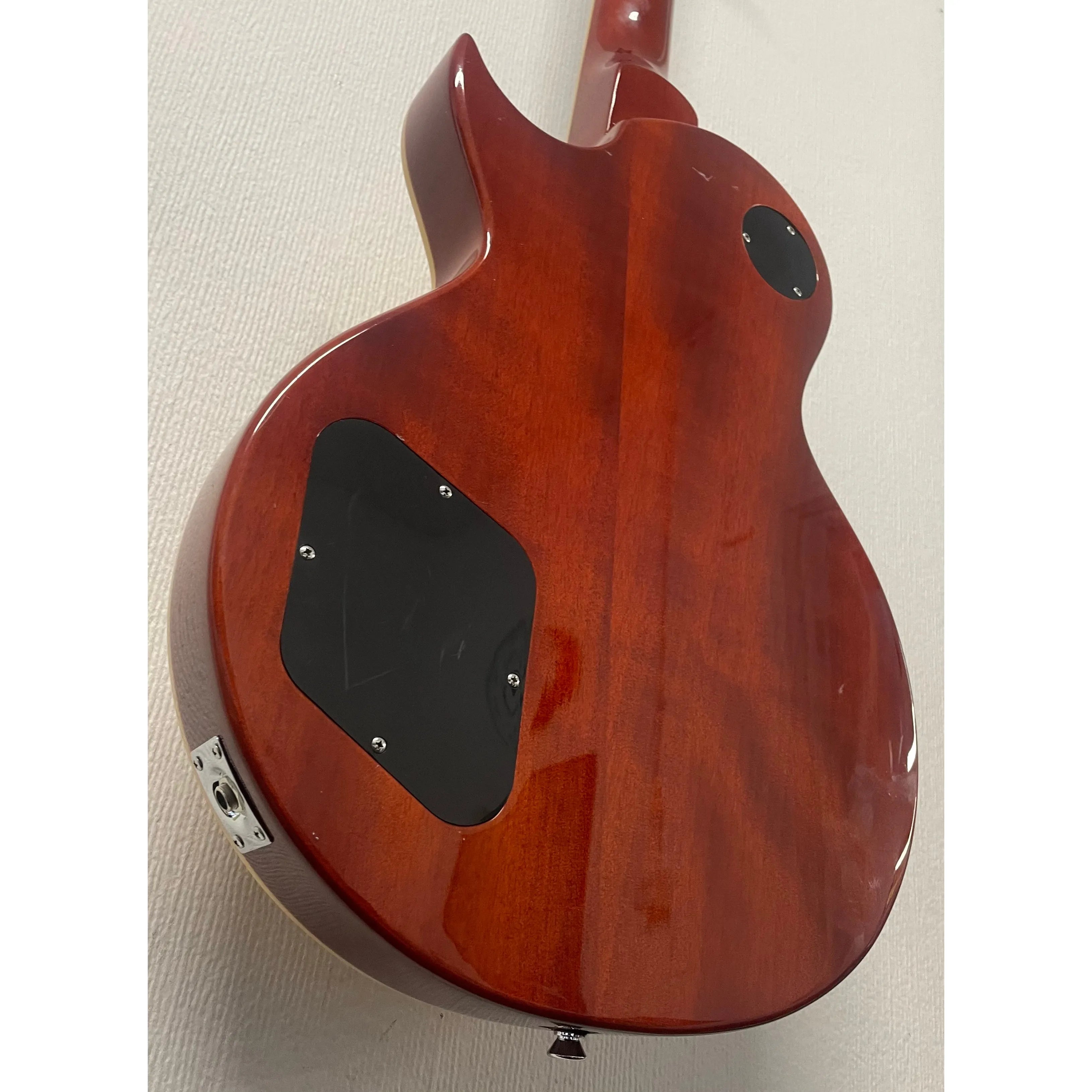 Vintage V100GT Reissue Series Single Cut Electric Guitar with P90s Gold Top Pre-Owned