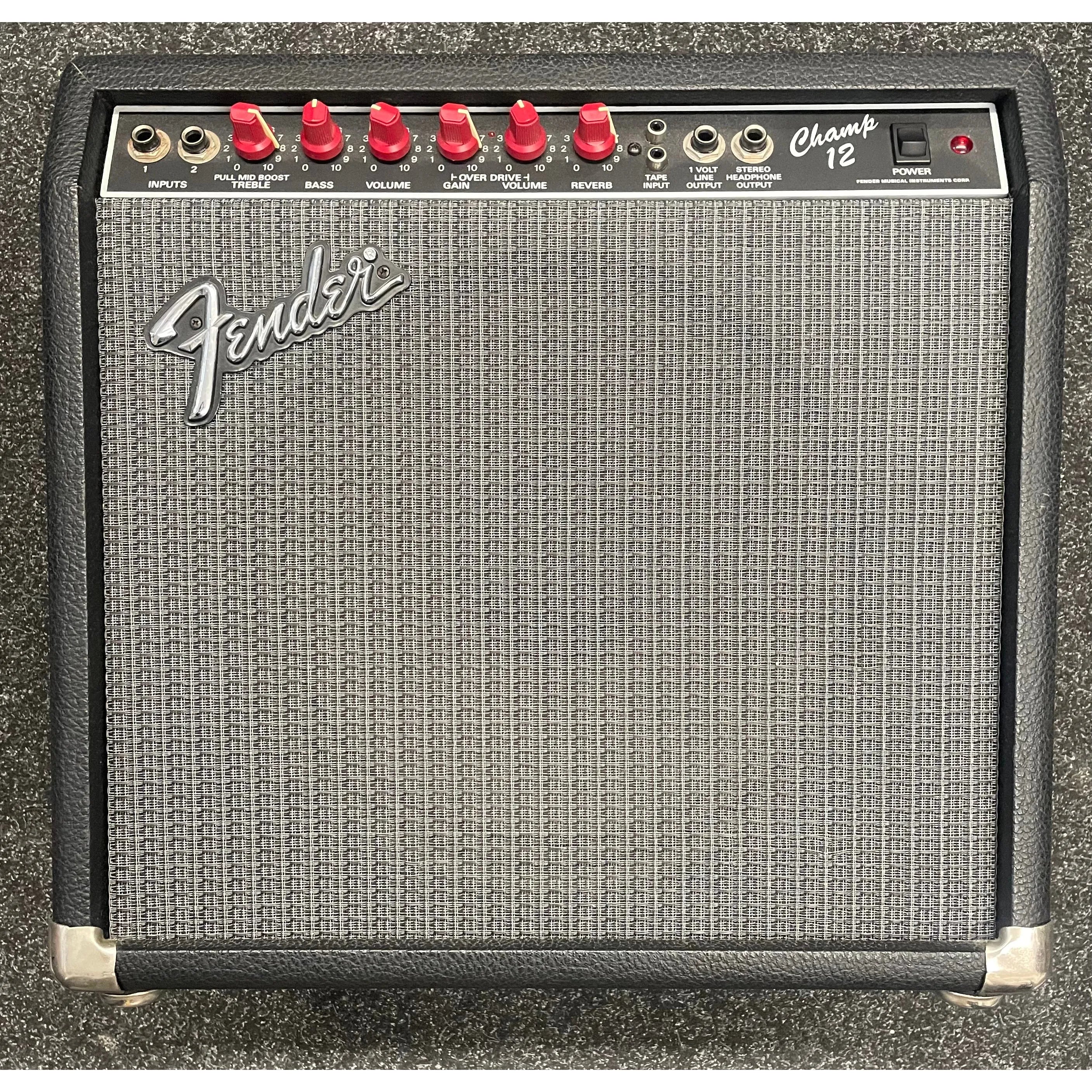 Fender Champ 12 Mexican 12-Watt 1x12" Combo Valve Guitar Amplifier Pre-Owned