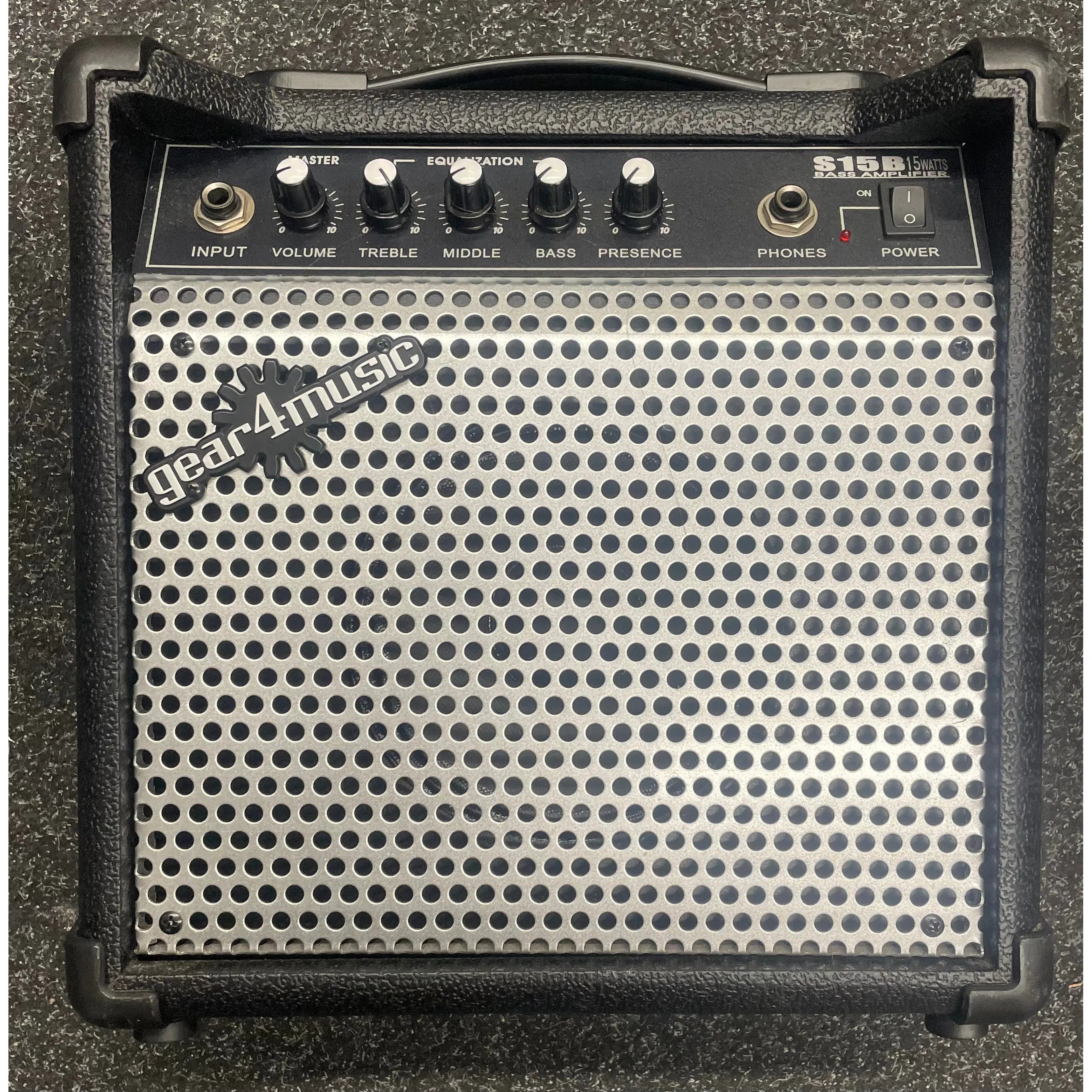 Gear4music S15B 15W Bass Combo Amplifier Pre-Owned