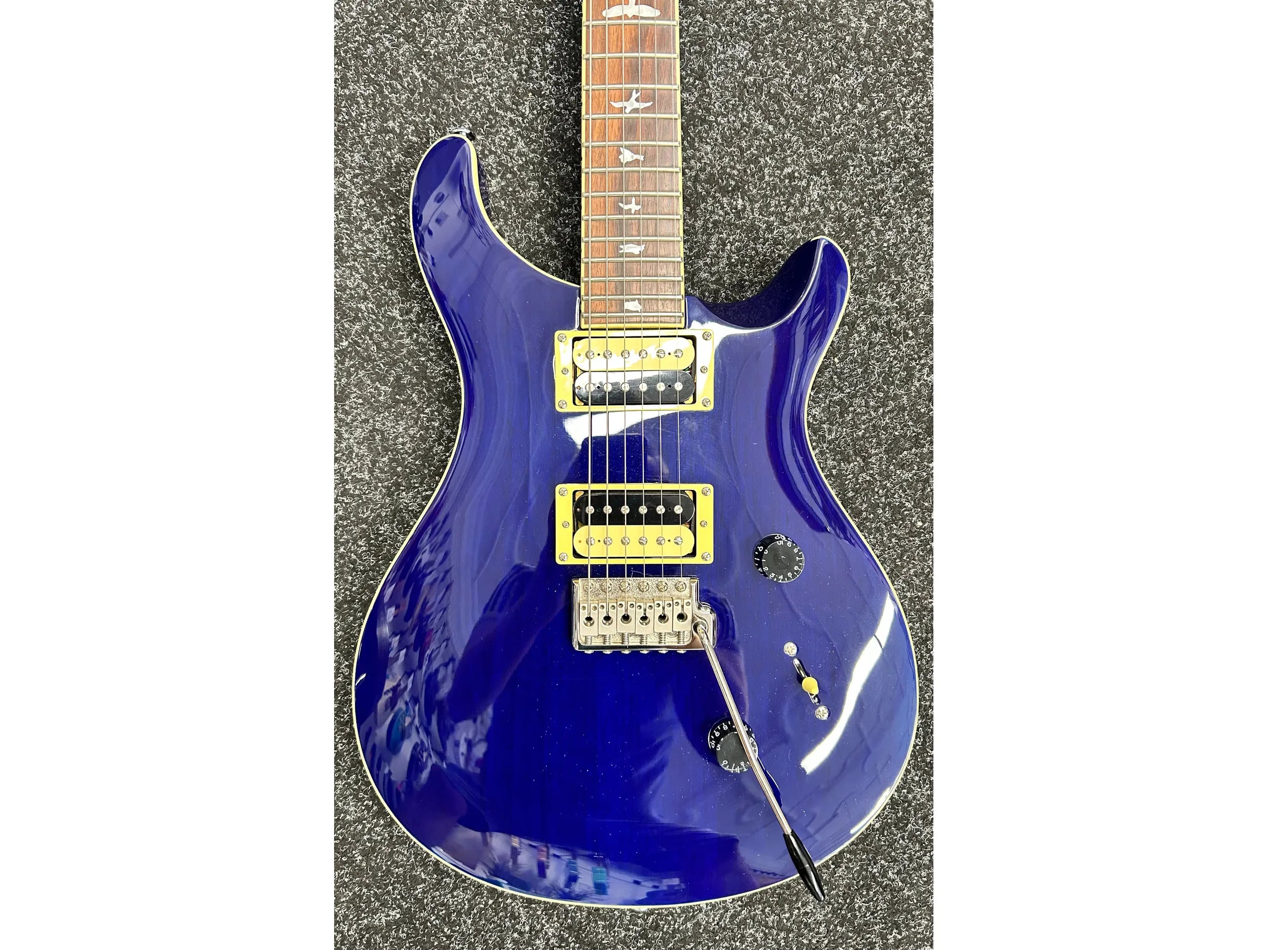 PRS SE Standard 24 Electric Guitar in Translucent Blue Pre-Owned