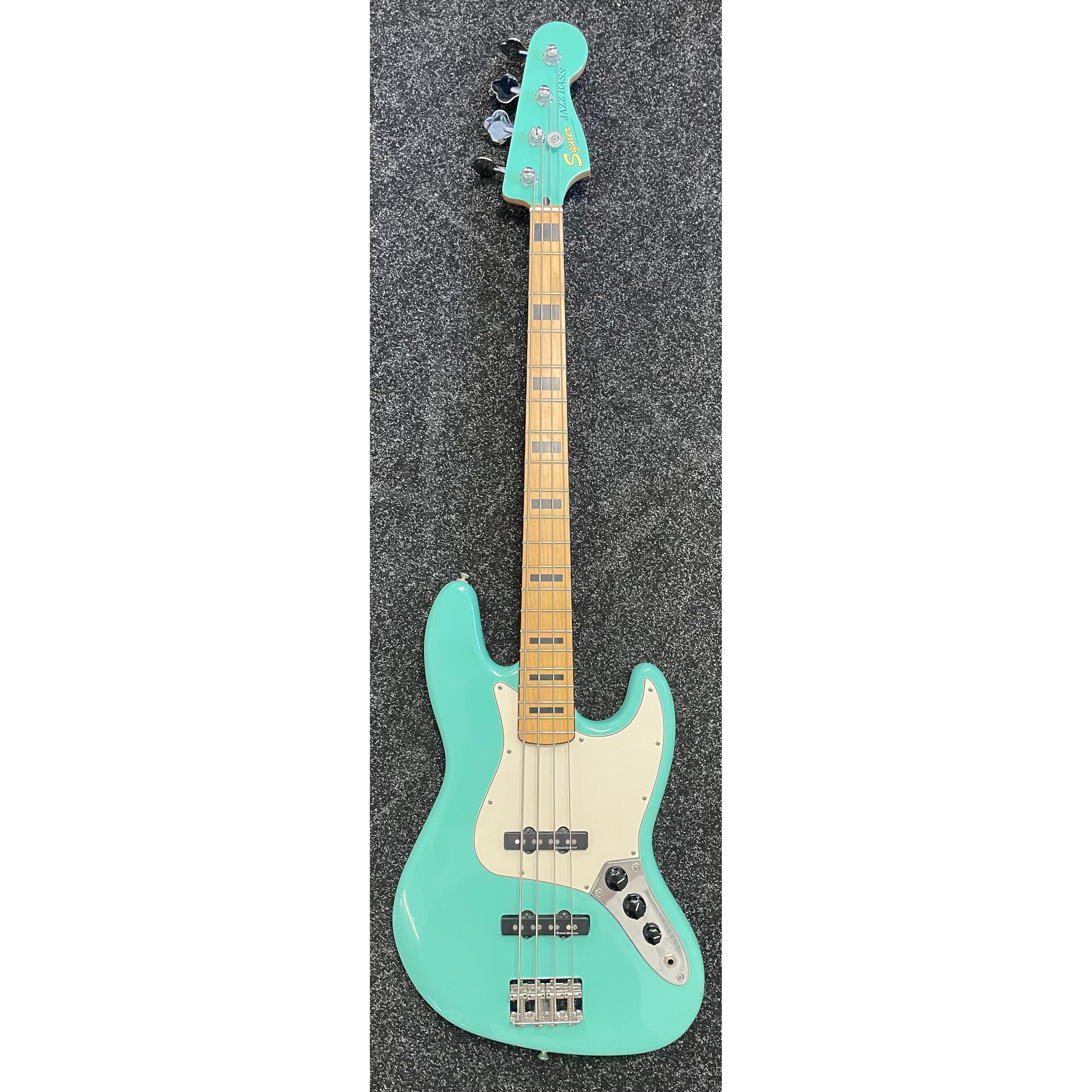 Squier Classic Vibe Vintage Modified 70s Jazz Bass Refinished in Green Pre-Owned