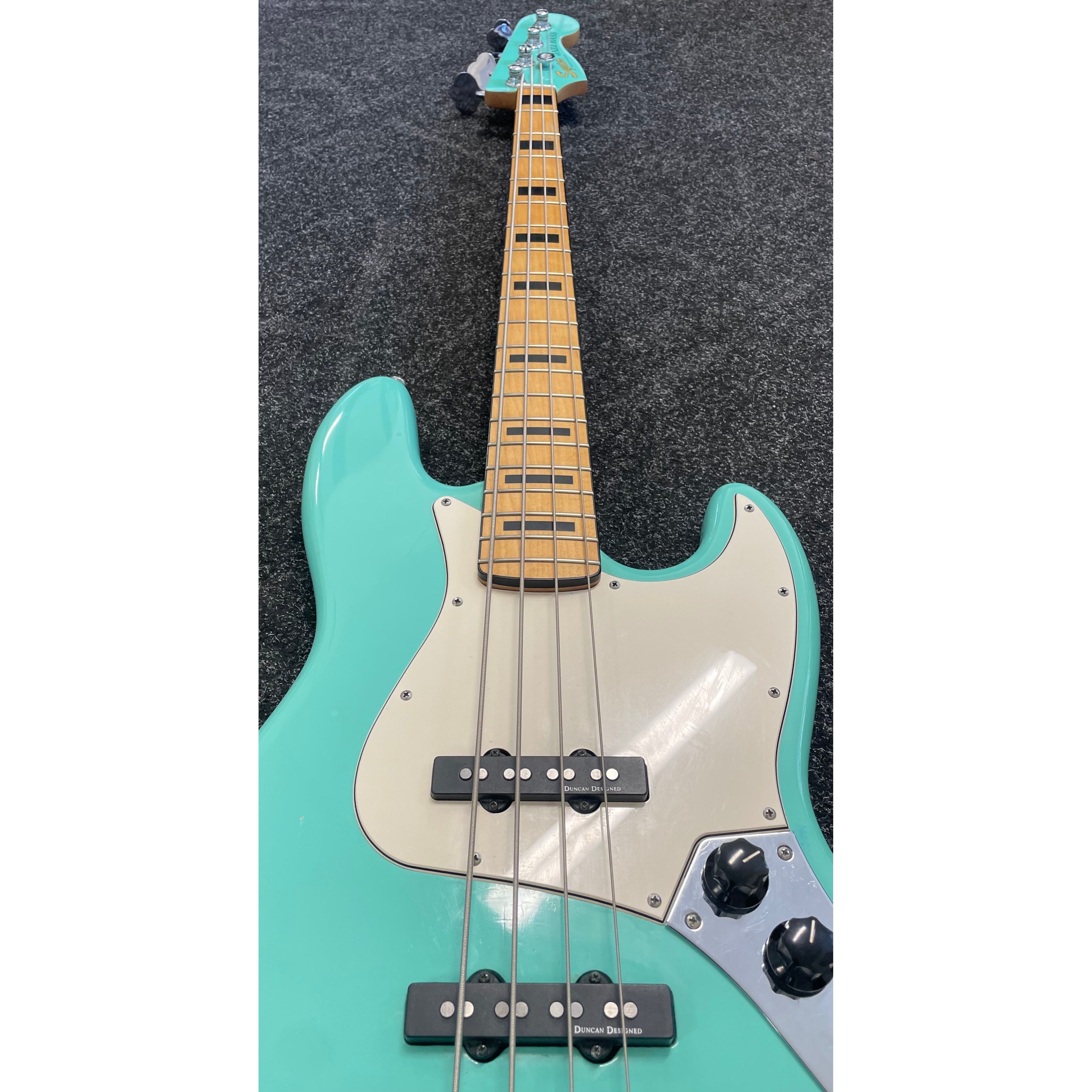 Squier Classic Vibe Vintage Modified 70s Jazz Bass Refinished in Green Pre-Owned