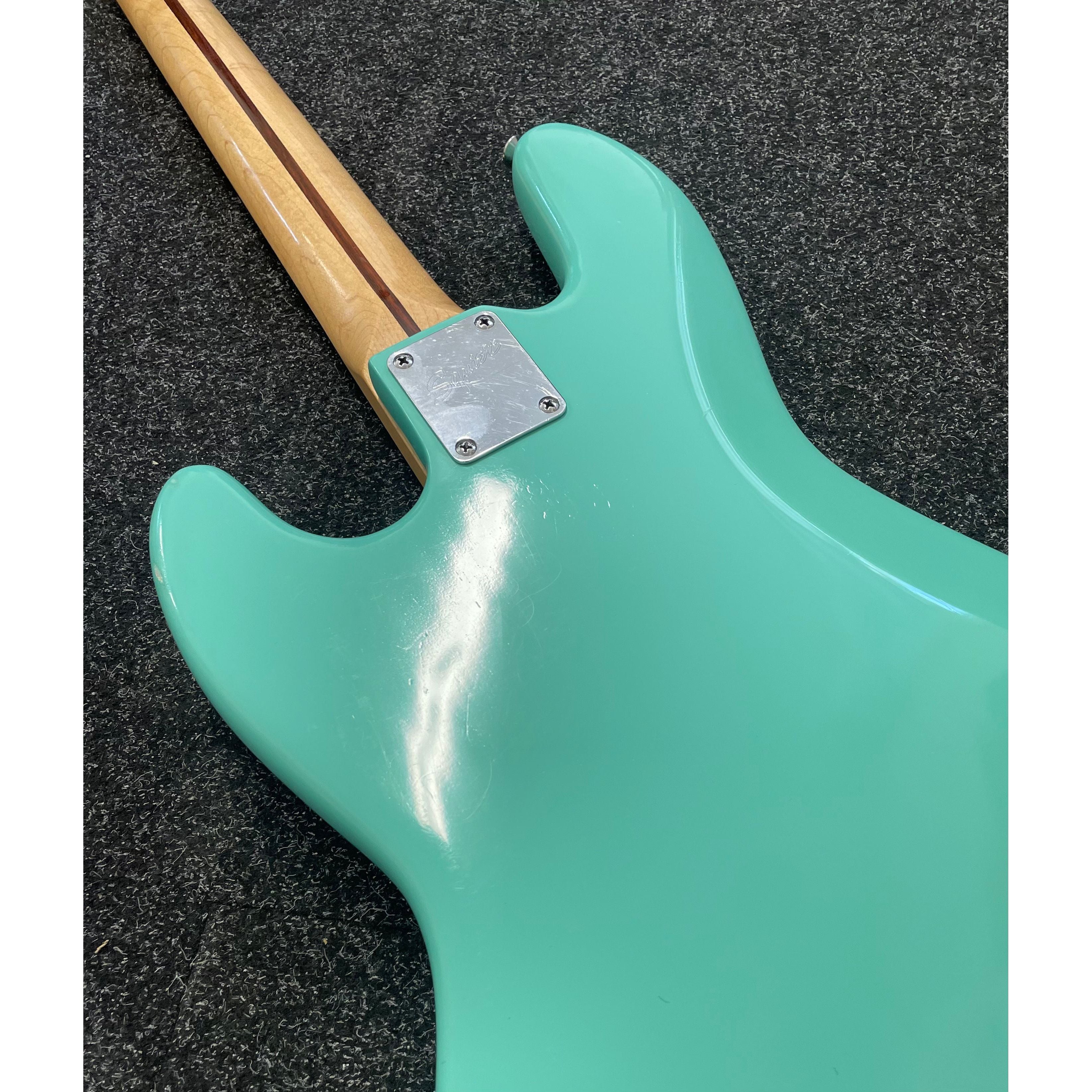 Squier Classic Vibe Vintage Modified 70s Jazz Bass Refinished in Green Pre-Owned