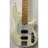 Schecter CV-4 Electric Bass Guitar in Ivory Pre-Owned