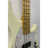 Schecter CV-4 Electric Bass Guitar in Ivory Pre-Owned