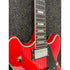 Harley Benton HB35 Plus Hollowbody Electric Guitar in Cherry with Hardcase Pre-Owned