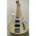 Schecter CV-4 Electric Bass Guitar in Ivory Pre-Owned