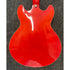 Harley Benton HB35 Plus Hollowbody Electric Guitar in Cherry with Hardcase Pre-Owned