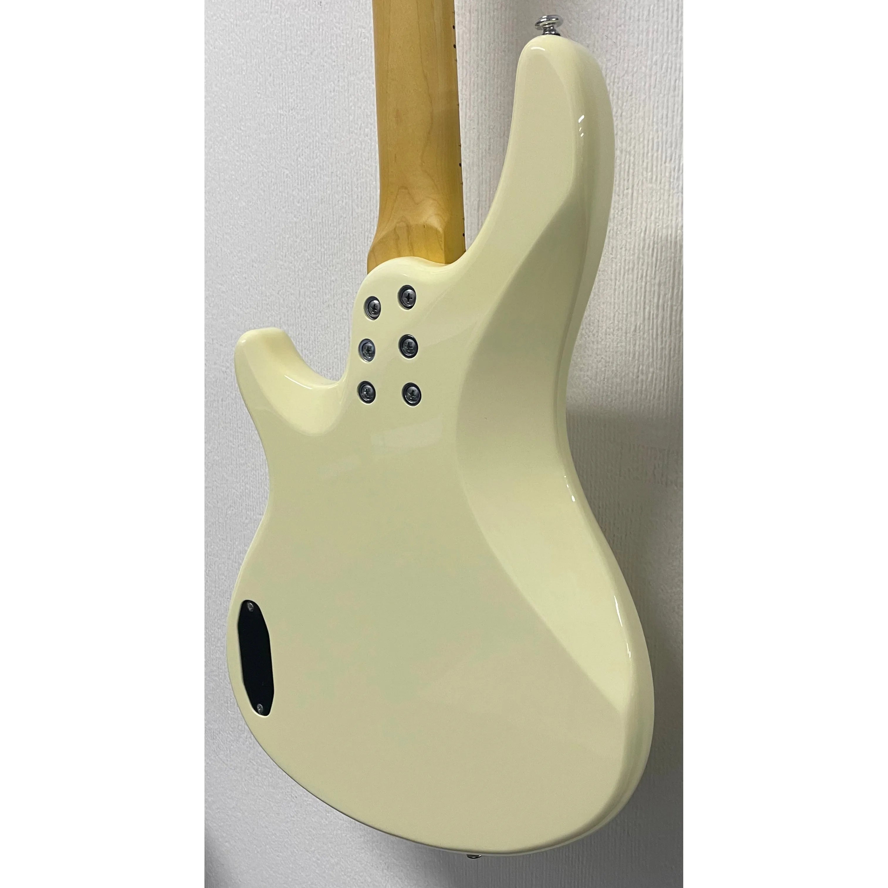 Schecter CV-4 Electric Bass Guitar in Ivory Pre-Owned