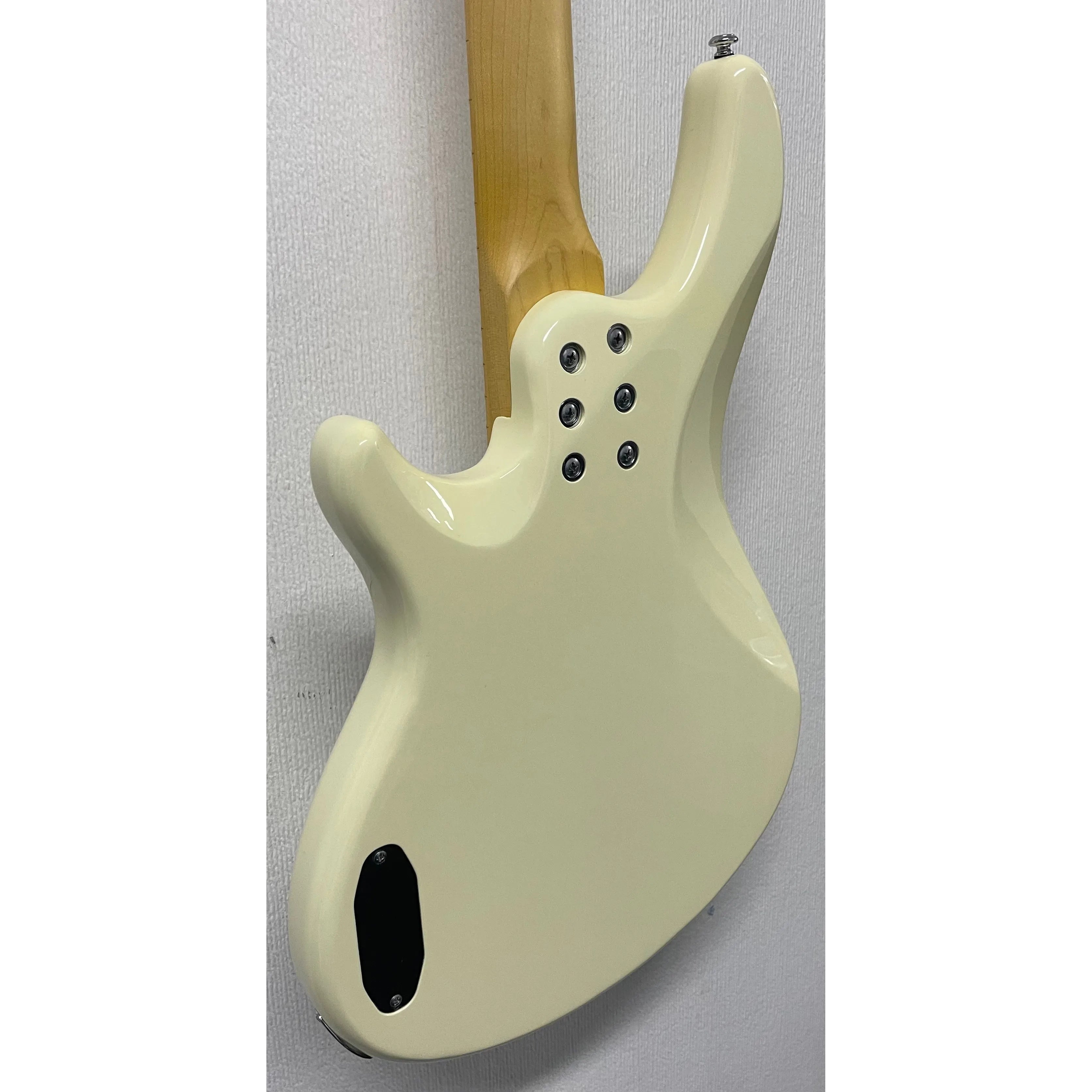 Schecter CV-4 Electric Bass Guitar in Ivory Pre-Owned