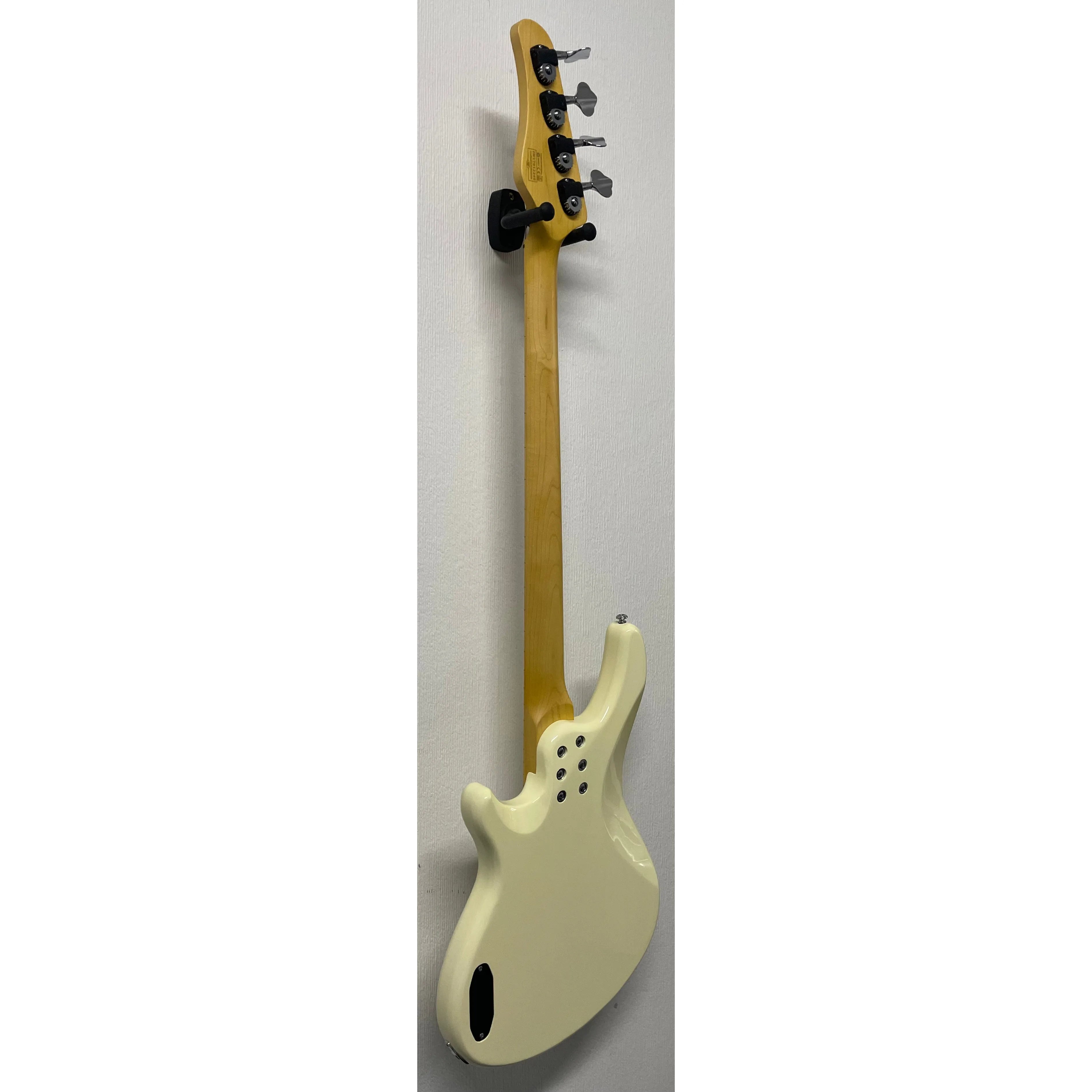 Schecter CV-4 Electric Bass Guitar in Ivory Pre-Owned