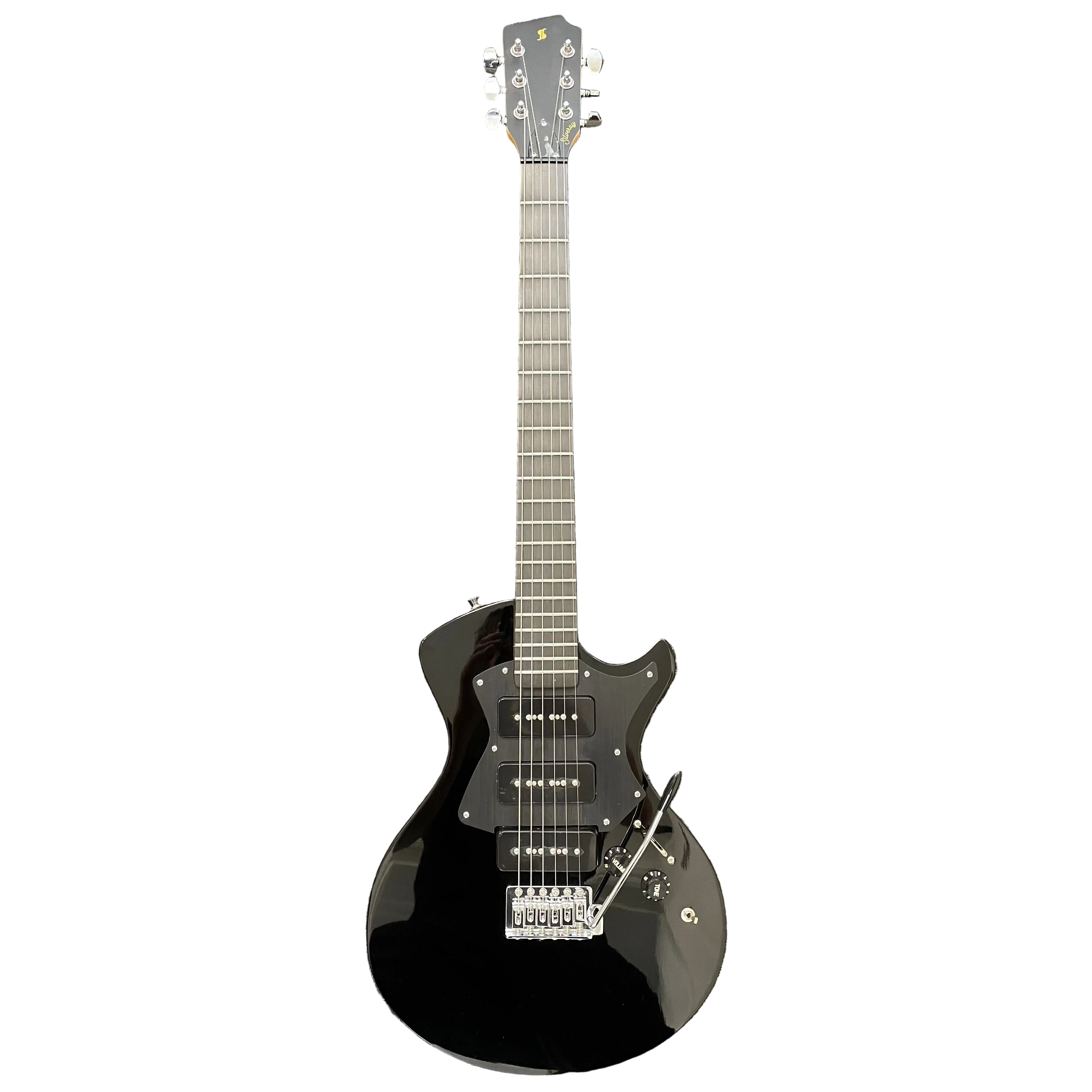 Stagg Silveray Nash LP-Style Electric Guitar HHH in Black Pre-Owned
