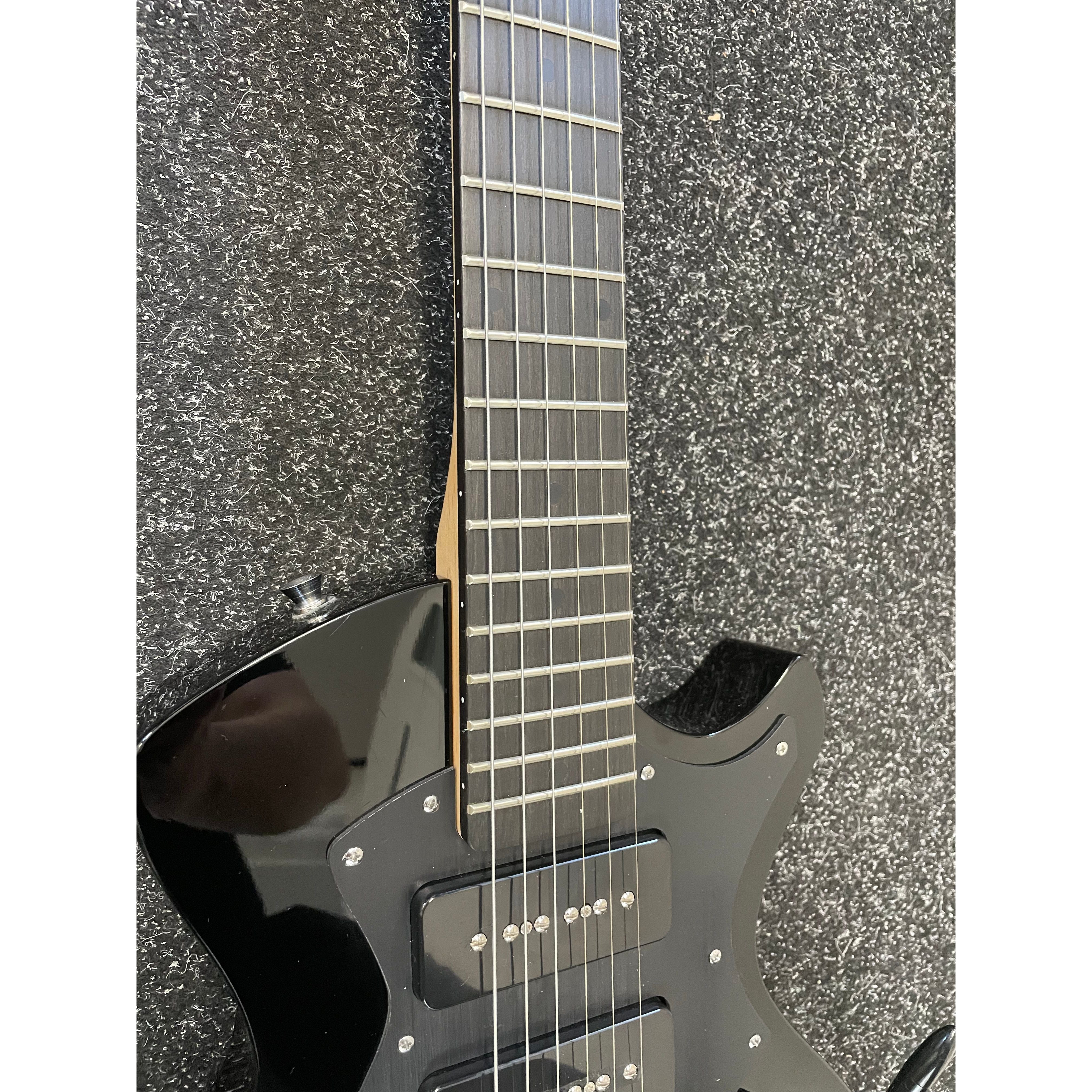 Stagg Silveray Nash LP-Style Electric Guitar HHH in Black Pre-Owned