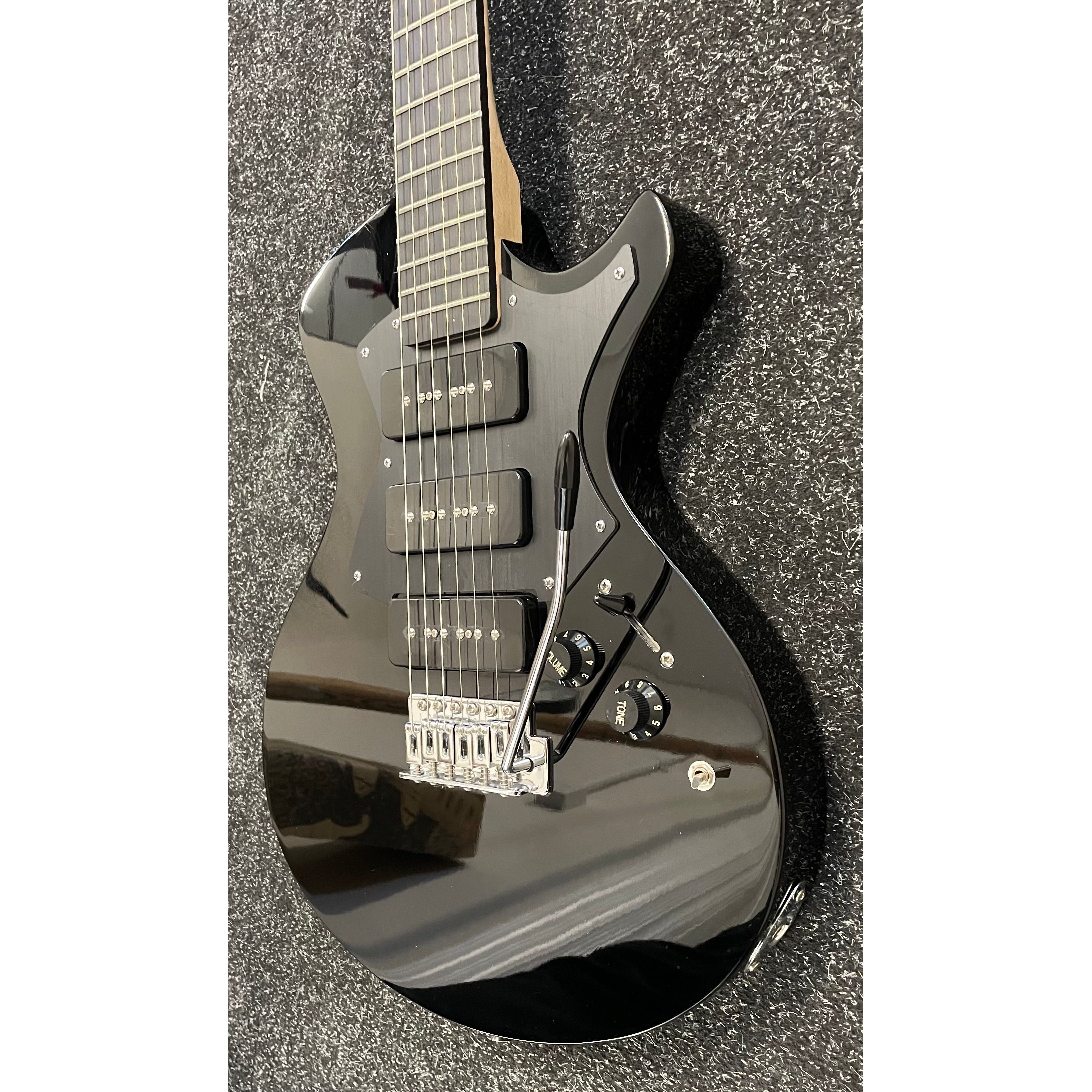 Stagg Silveray Nash LP-Style Electric Guitar HHH in Black Pre-Owned