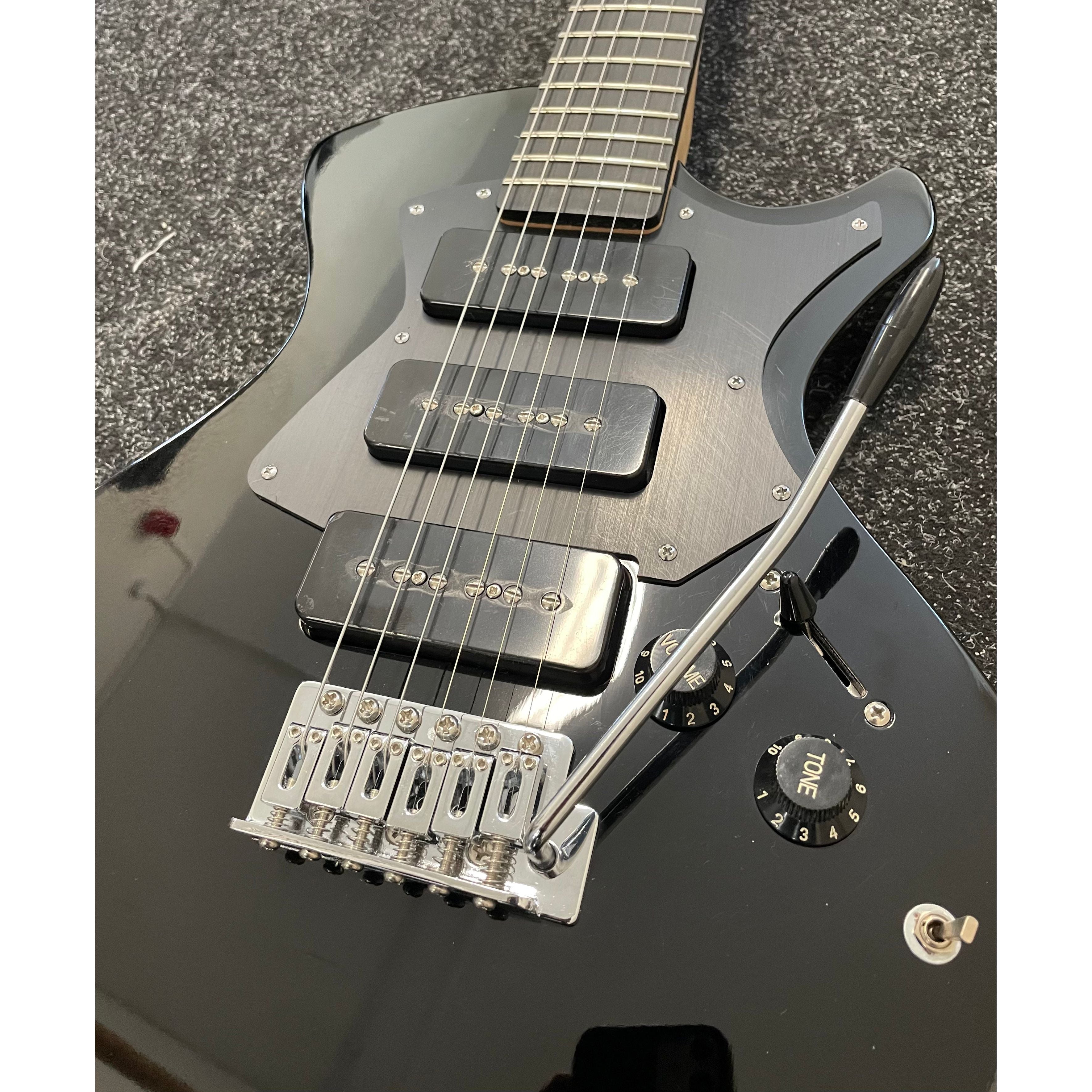 Stagg Silveray Nash LP-Style Electric Guitar HHH in Black Pre-Owned