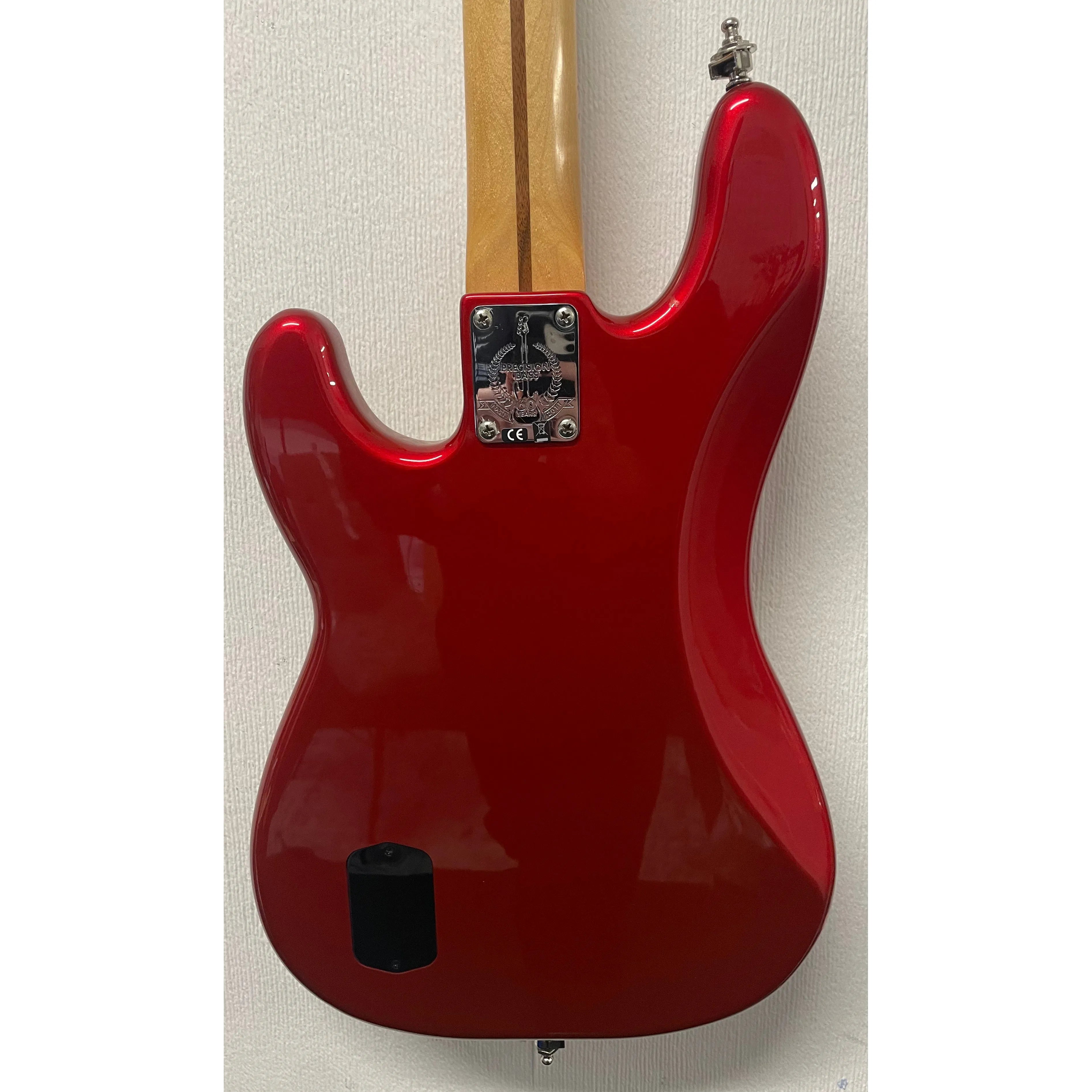 Fender Deluxe Active P Bass Special in Chrome Red Pre-Owned