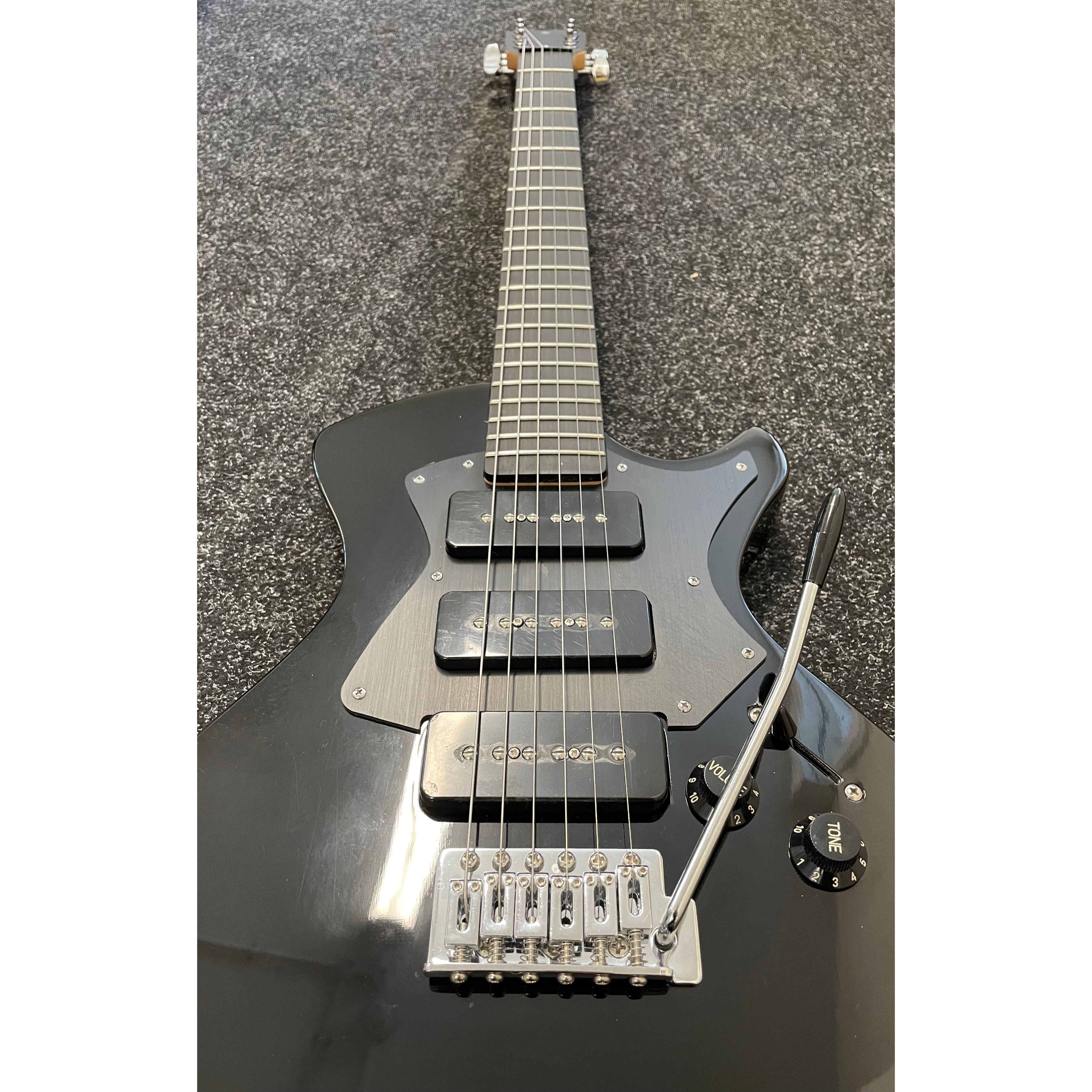 Stagg Silveray Nash LP-Style Electric Guitar HHH in Black Pre-Owned