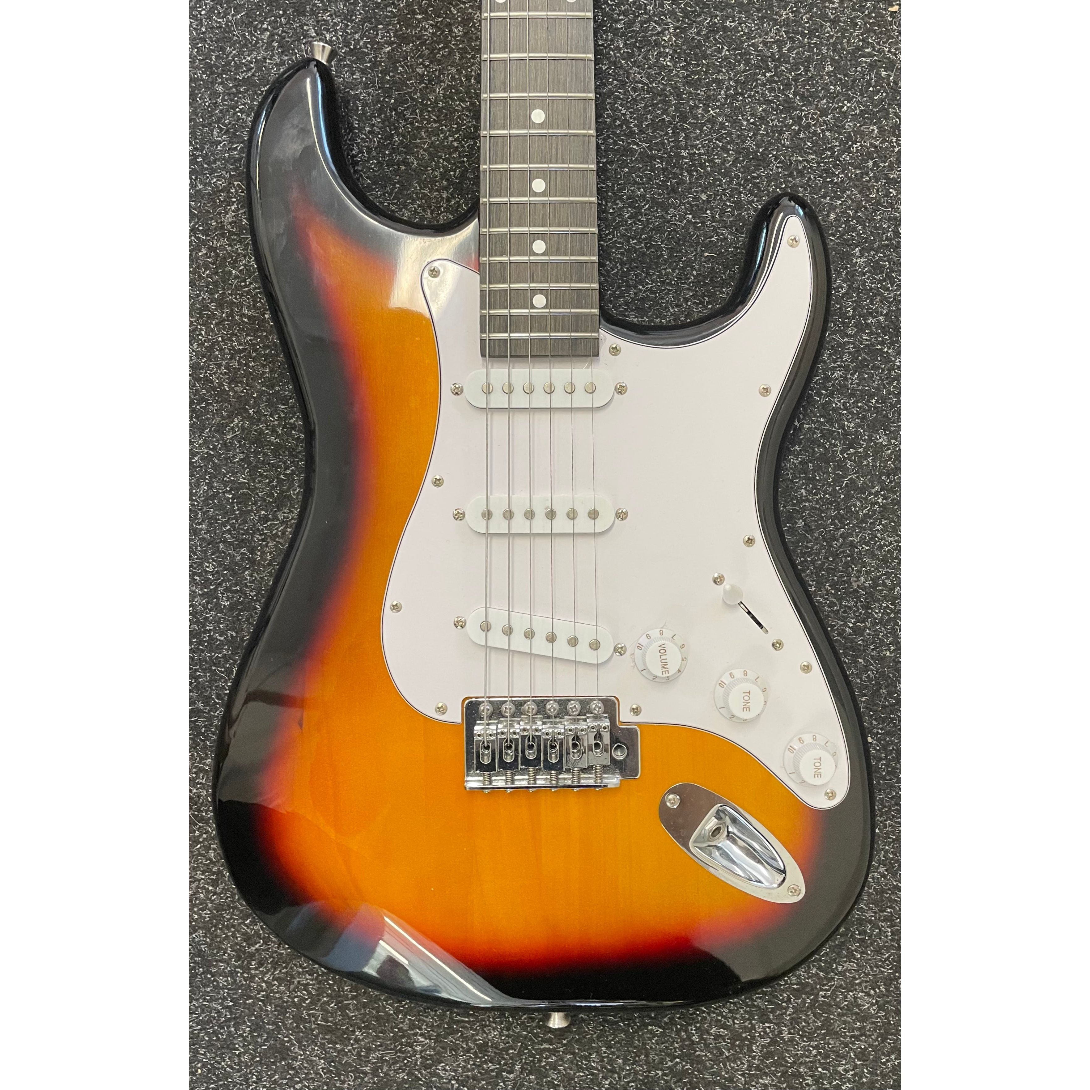 Rockjam Strat-Style Electric Guitar in Sunburst Pre-Owned
