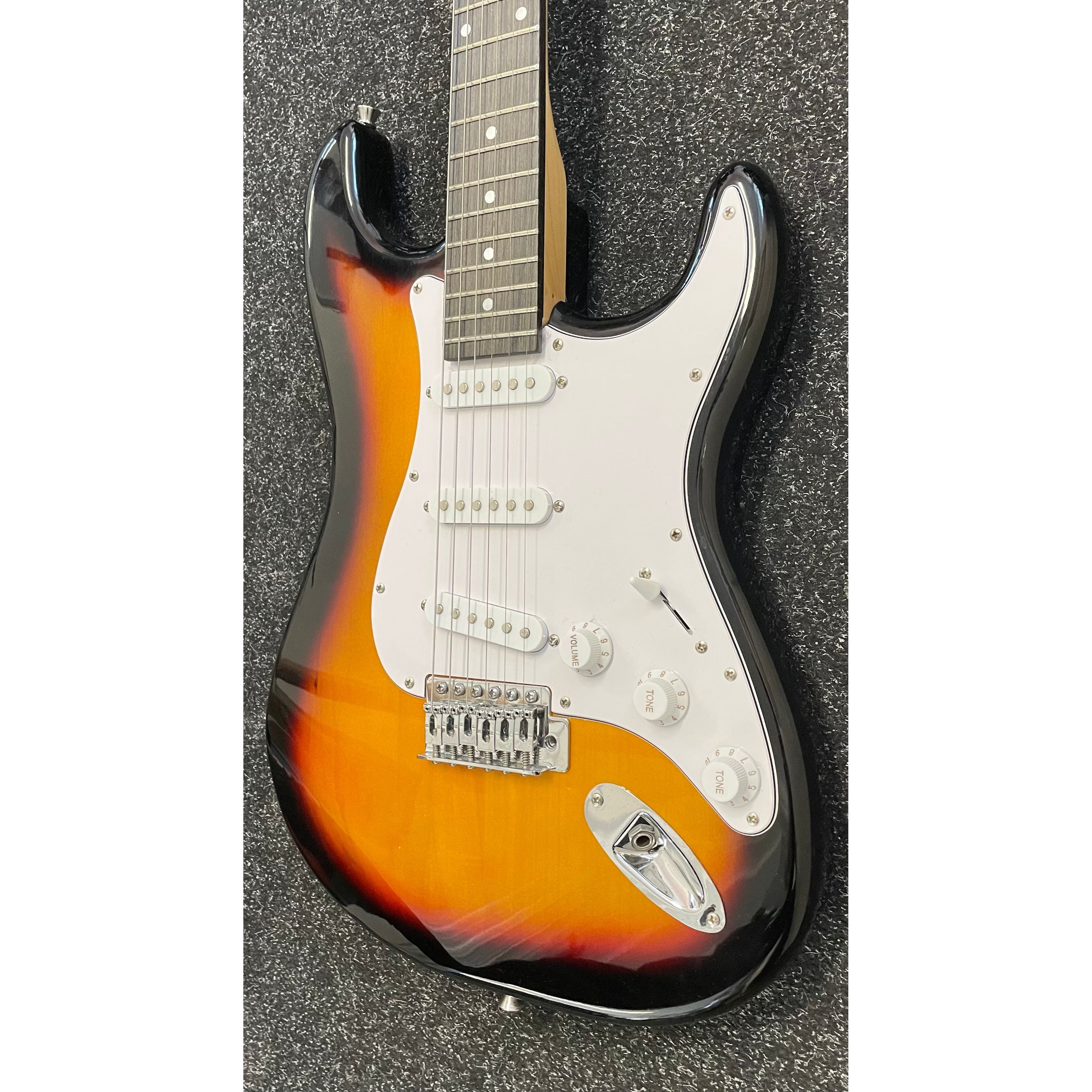 Rockjam Strat-Style Electric Guitar in Sunburst Pre-Owned