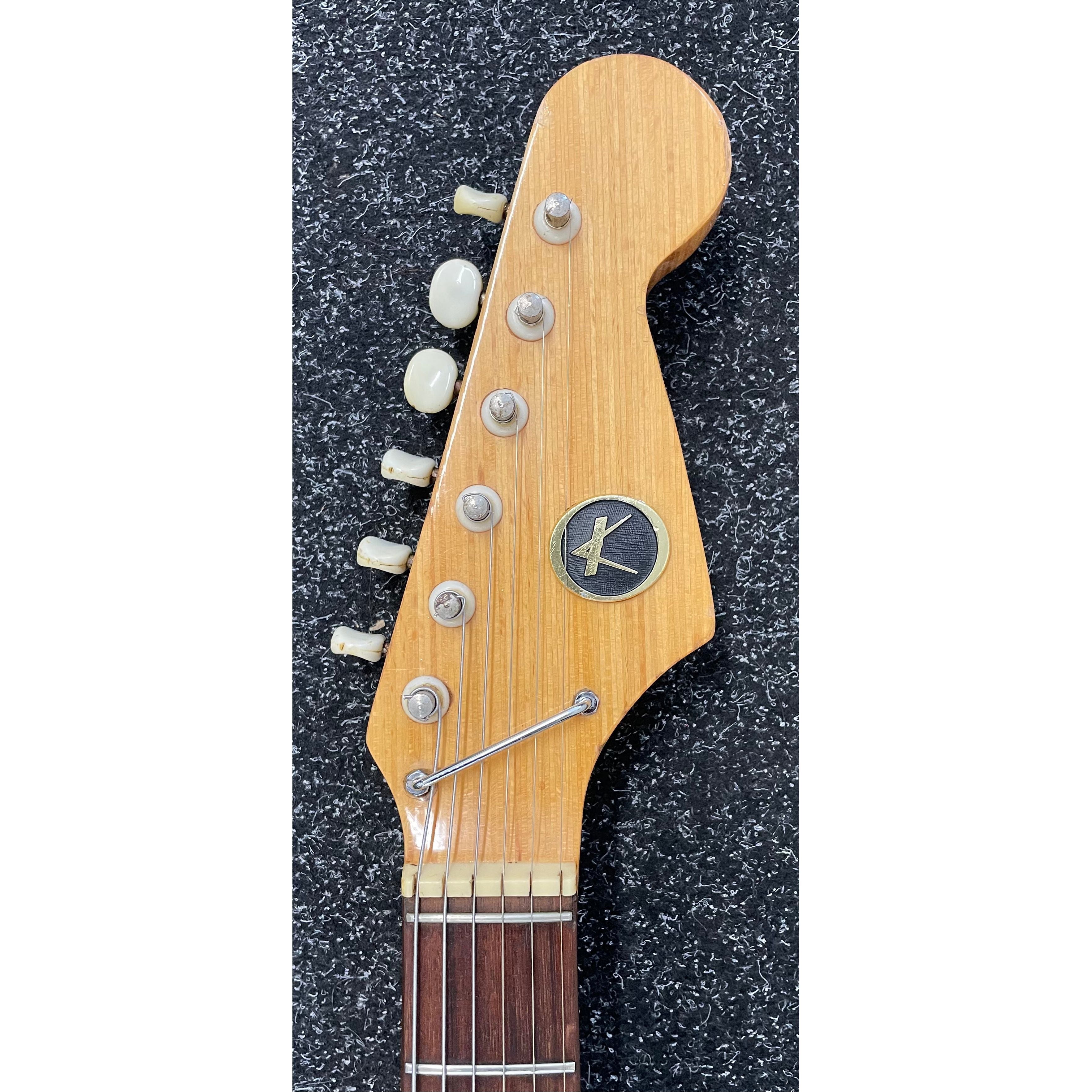 Kay K-120 Vintage 1970's Tulip Electric Guitar in Sunburst Pre-Owned