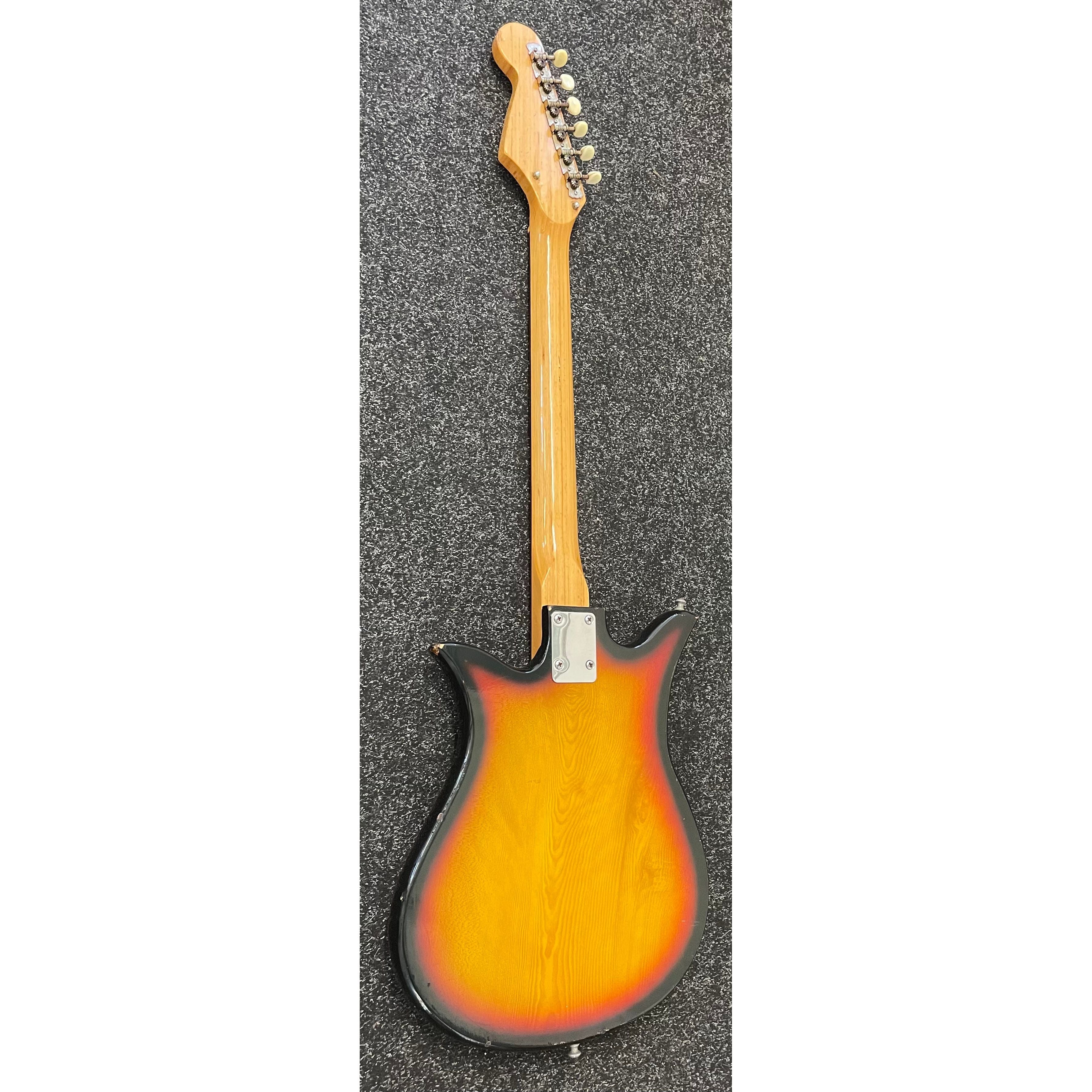 Kay K-120 Vintage 1970's Tulip Electric Guitar in Sunburst Pre-Owned