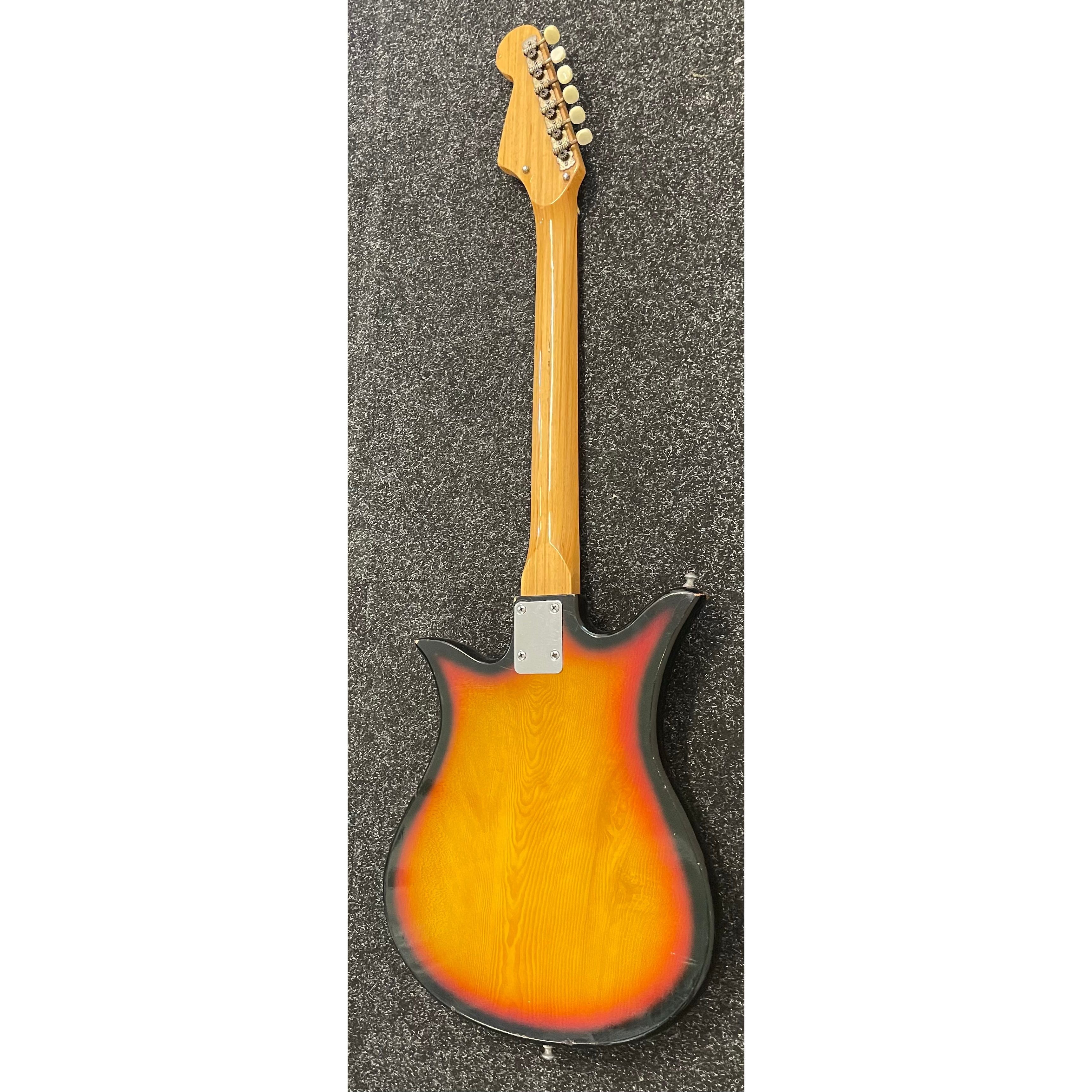 Kay K-120 Vintage 1970's Tulip Electric Guitar in Sunburst Pre-Owned