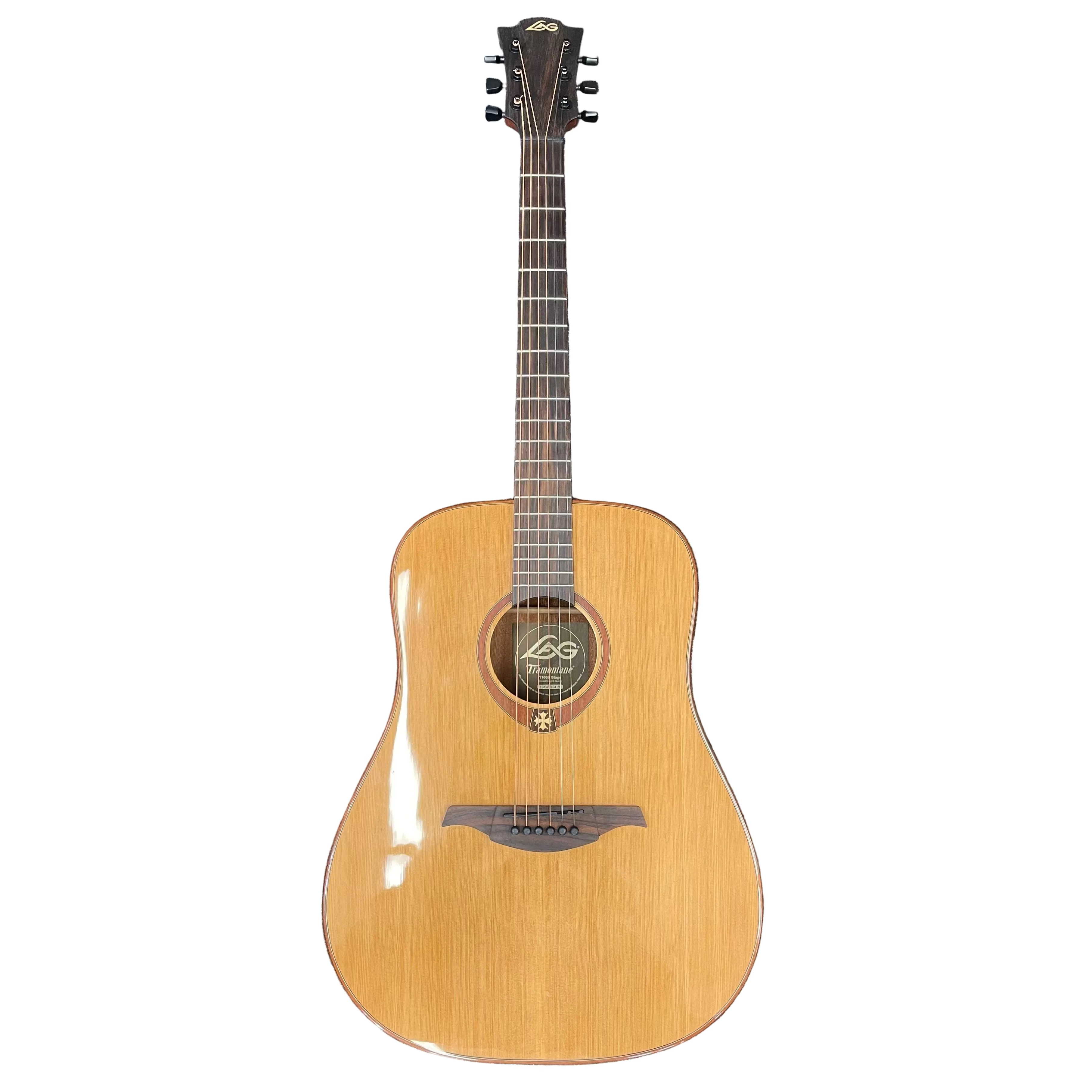 Lag Tramontane T100D Dreadnought Acoustic Guitar in Natural Gloss Pre-Owned
