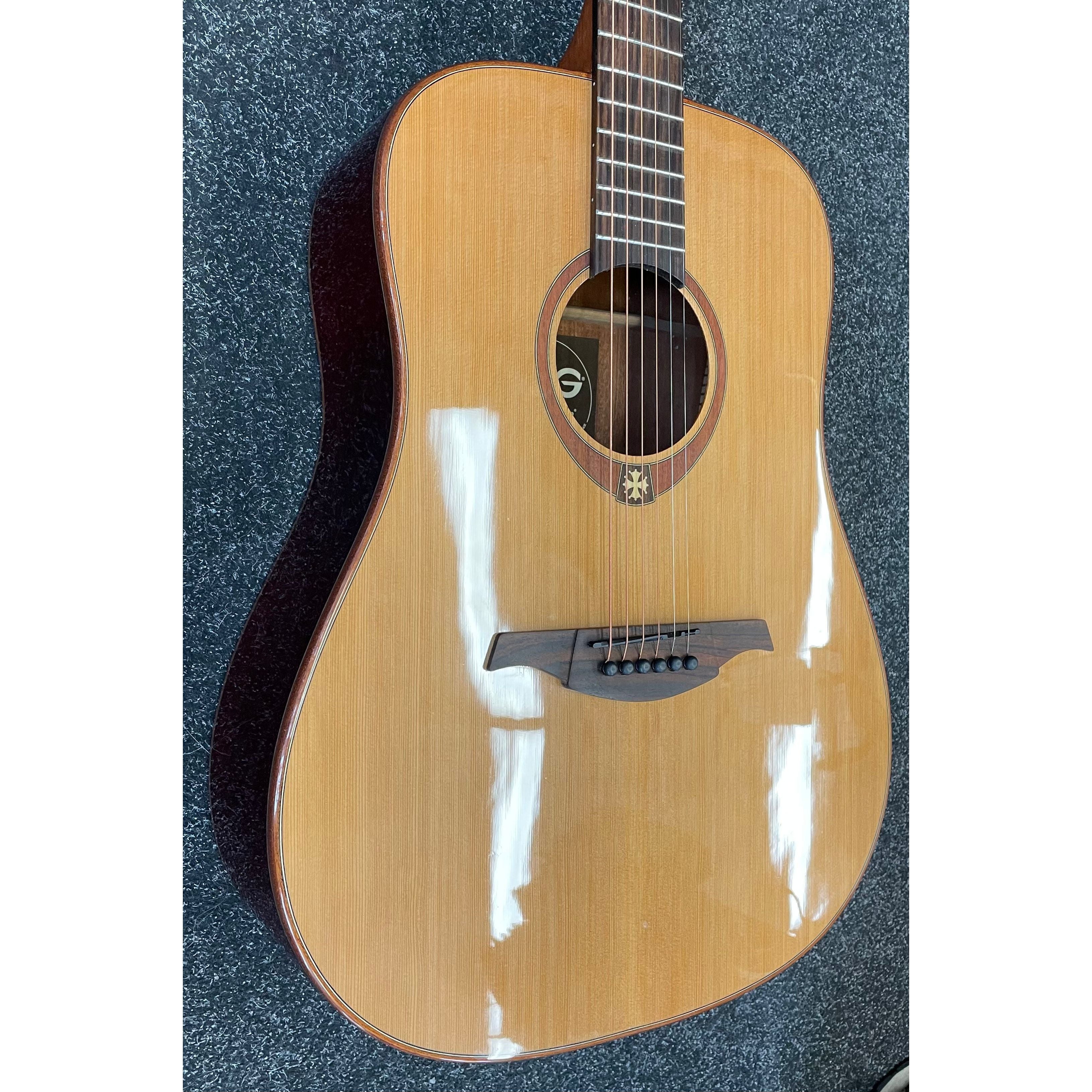 Lag Tramontane T100D Dreadnought Acoustic Guitar in Natural Gloss Pre-Owned