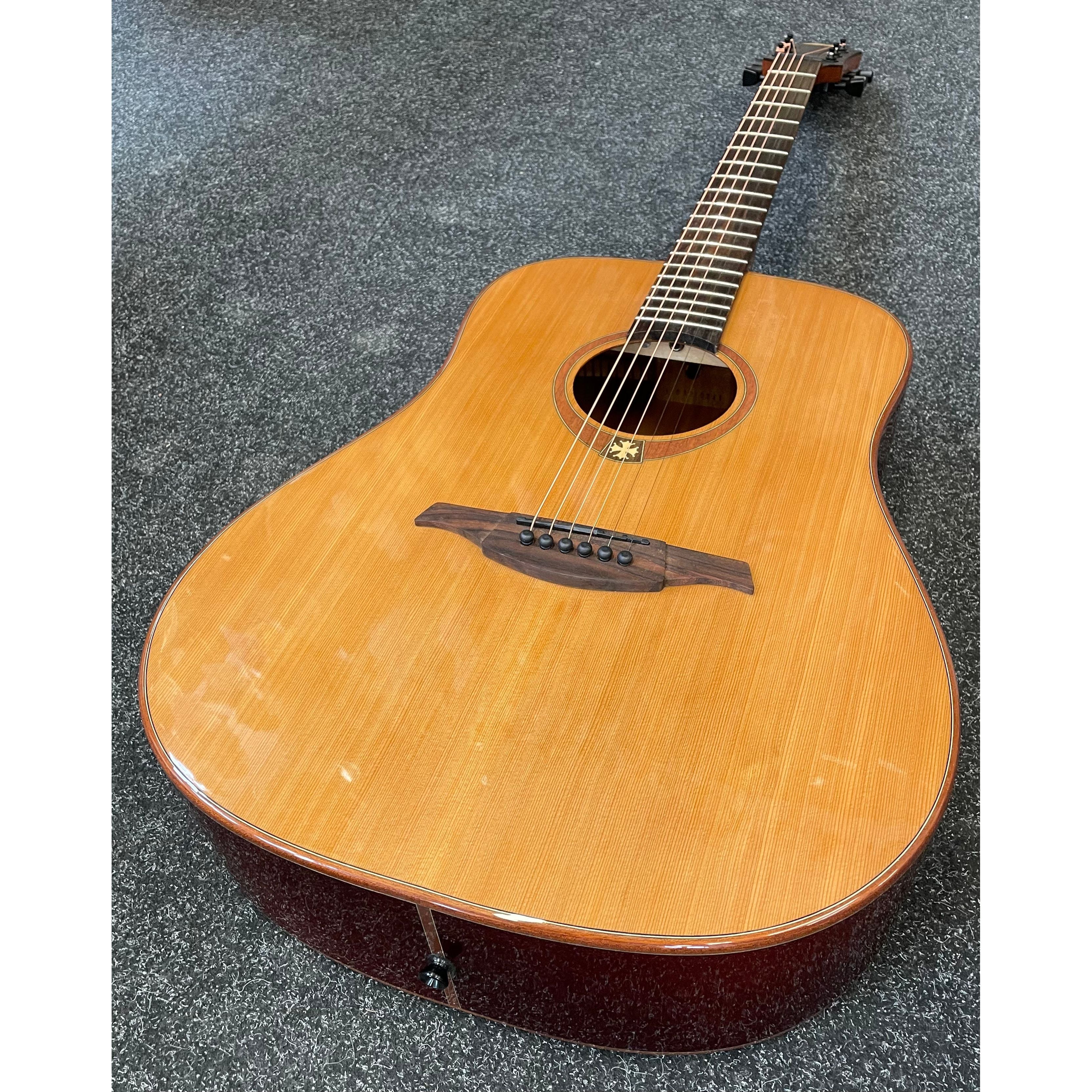 Lag Tramontane T100D Dreadnought Acoustic Guitar in Natural Gloss Pre-Owned