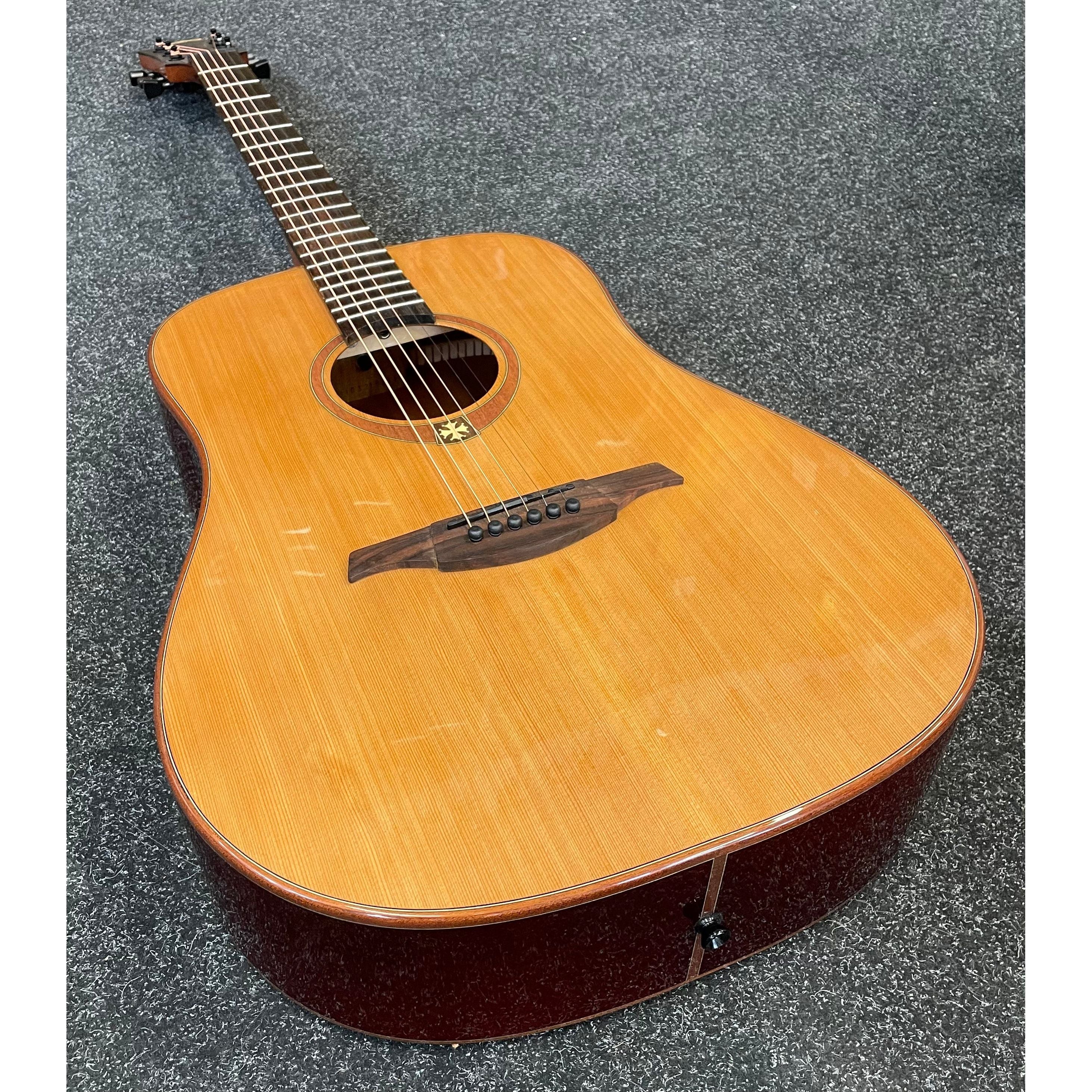 Lag Tramontane T100D Dreadnought Acoustic Guitar in Natural Gloss Pre-Owned