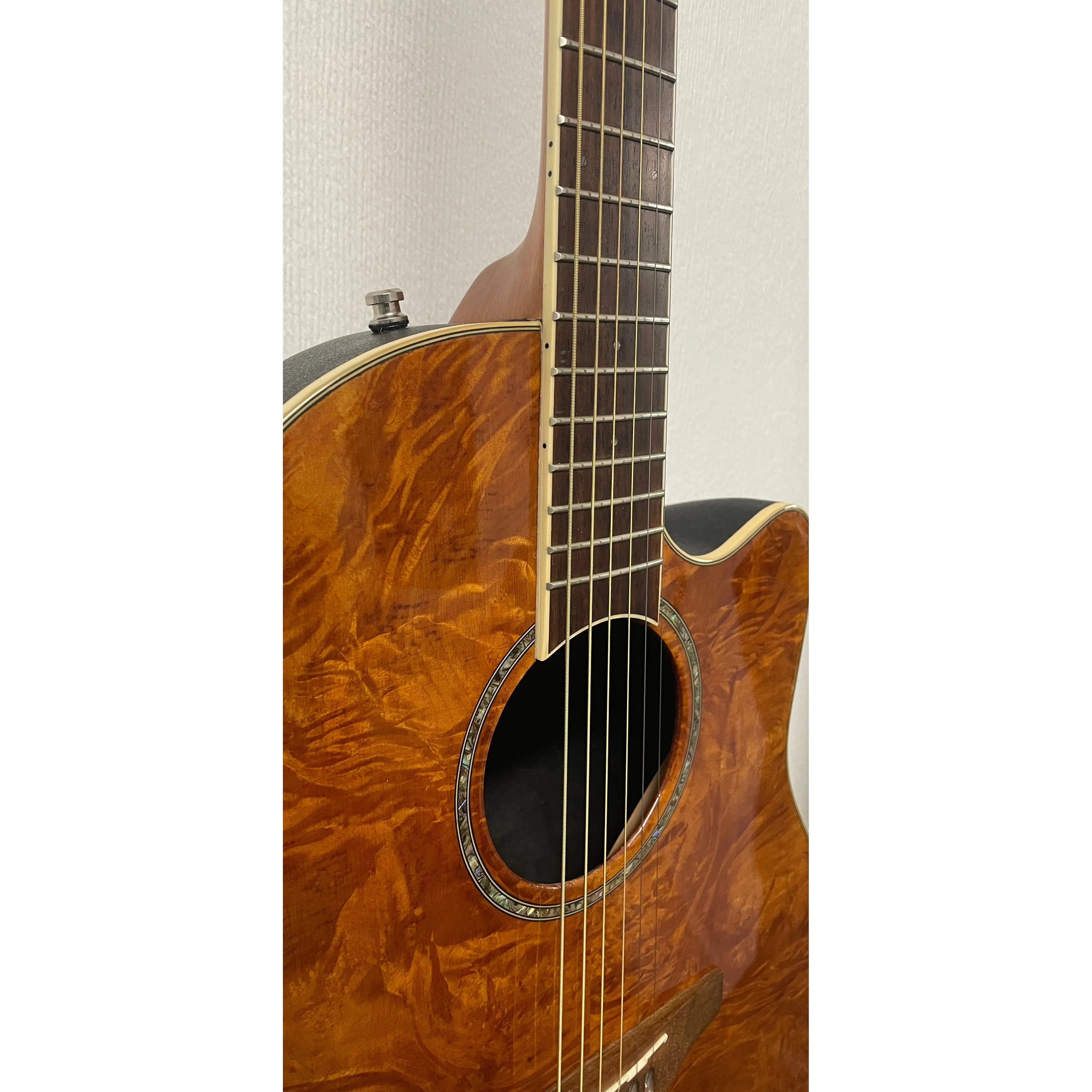 Ovation Celebrity CC24 Electro Acoustic Guitar with Figured Koa Top Pre-Owned