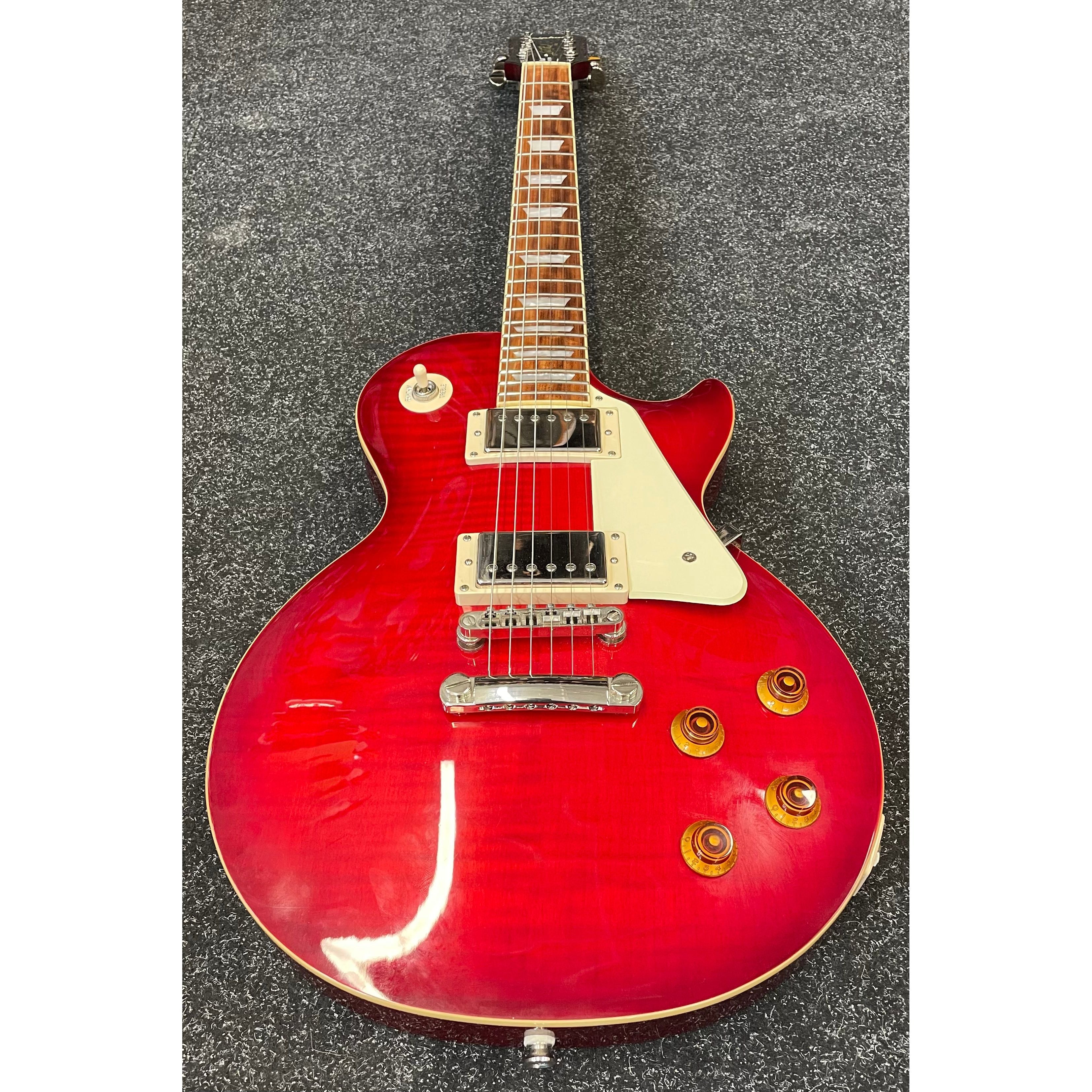 Epiphone Les Paul Standard Plustop PRO in Blood Orange Pre-Owned