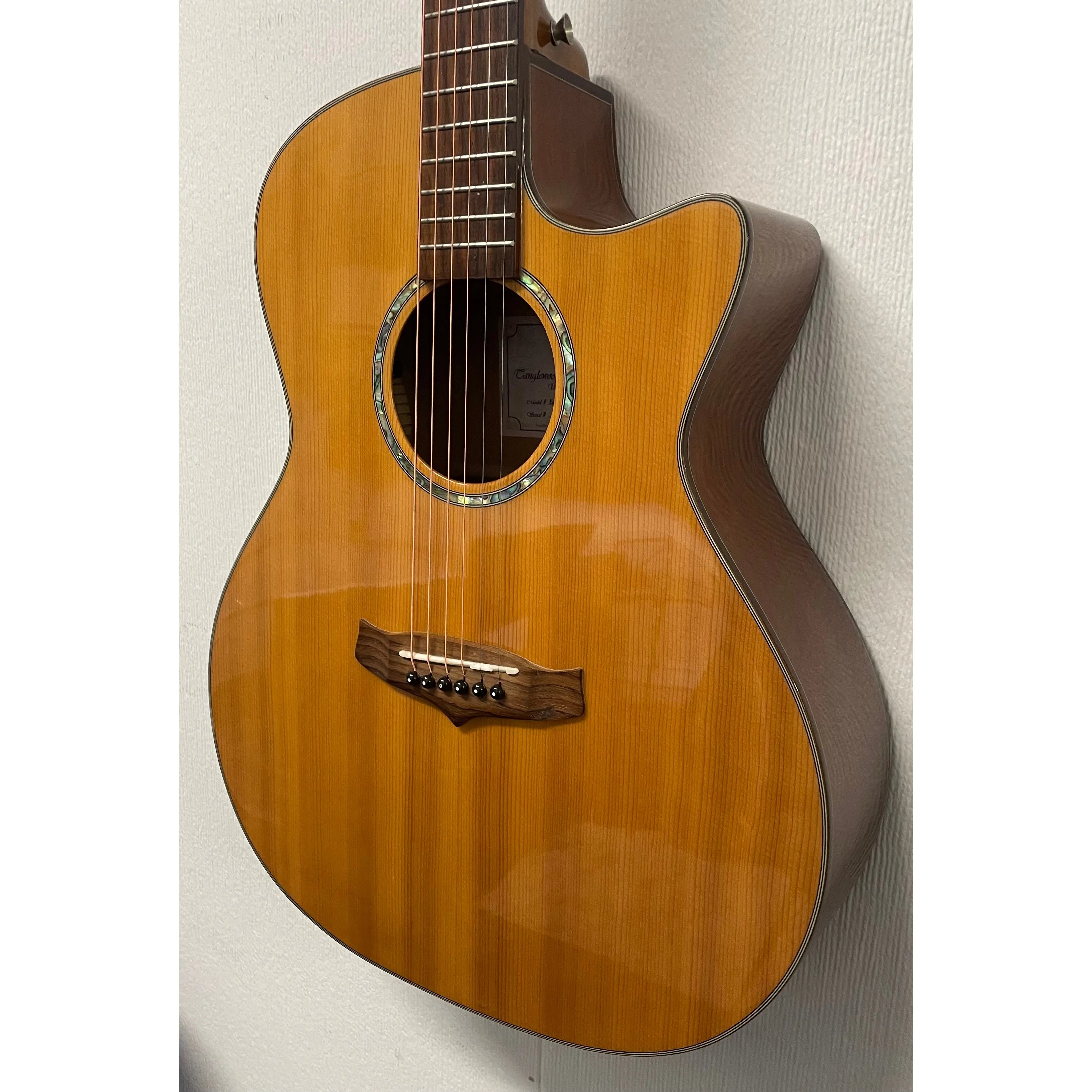 Tanglewood Evolution Exotic Super Folk Electro Acoustic Guitar Pre-Owned