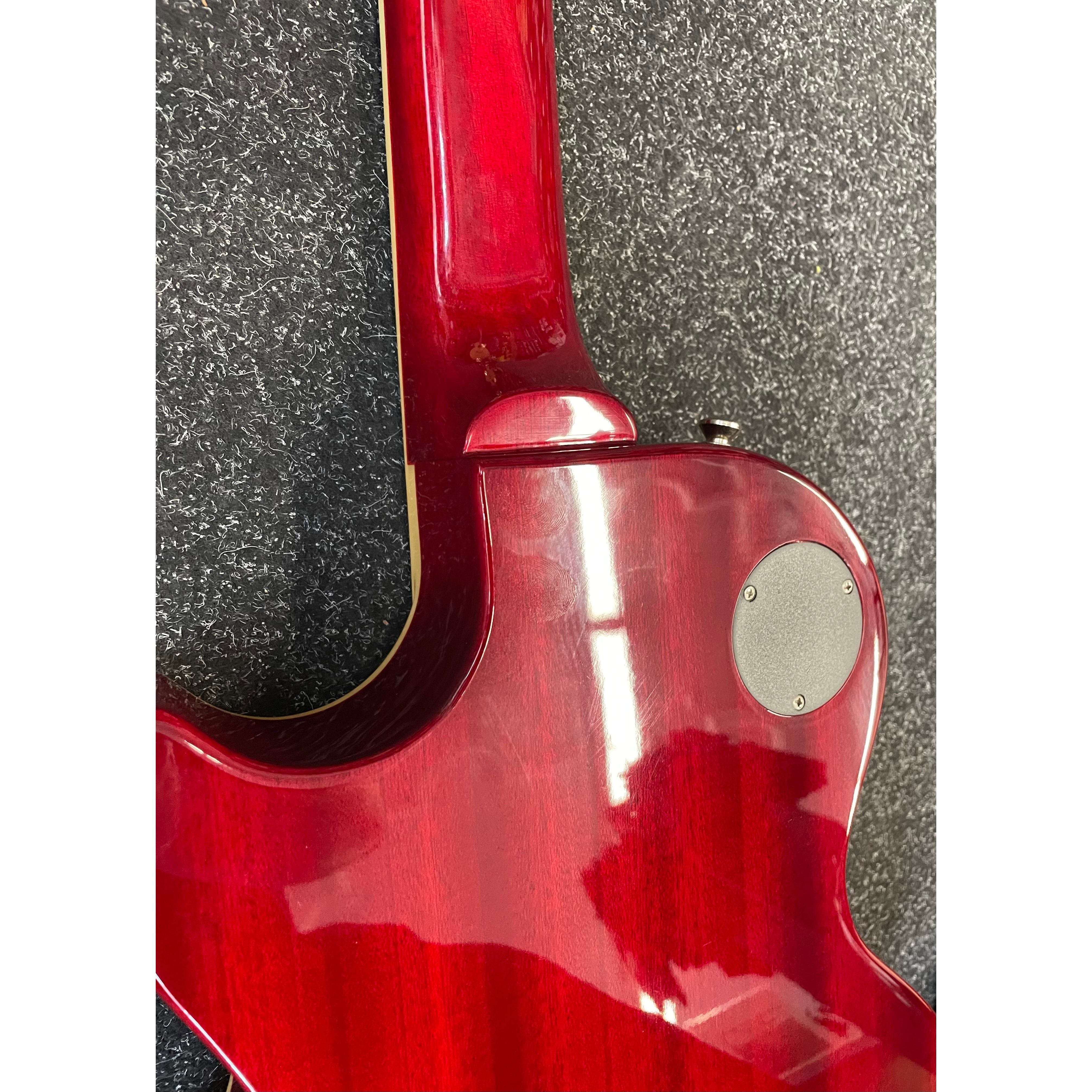Epiphone Les Paul Standard Plustop PRO in Blood Orange Pre-Owned