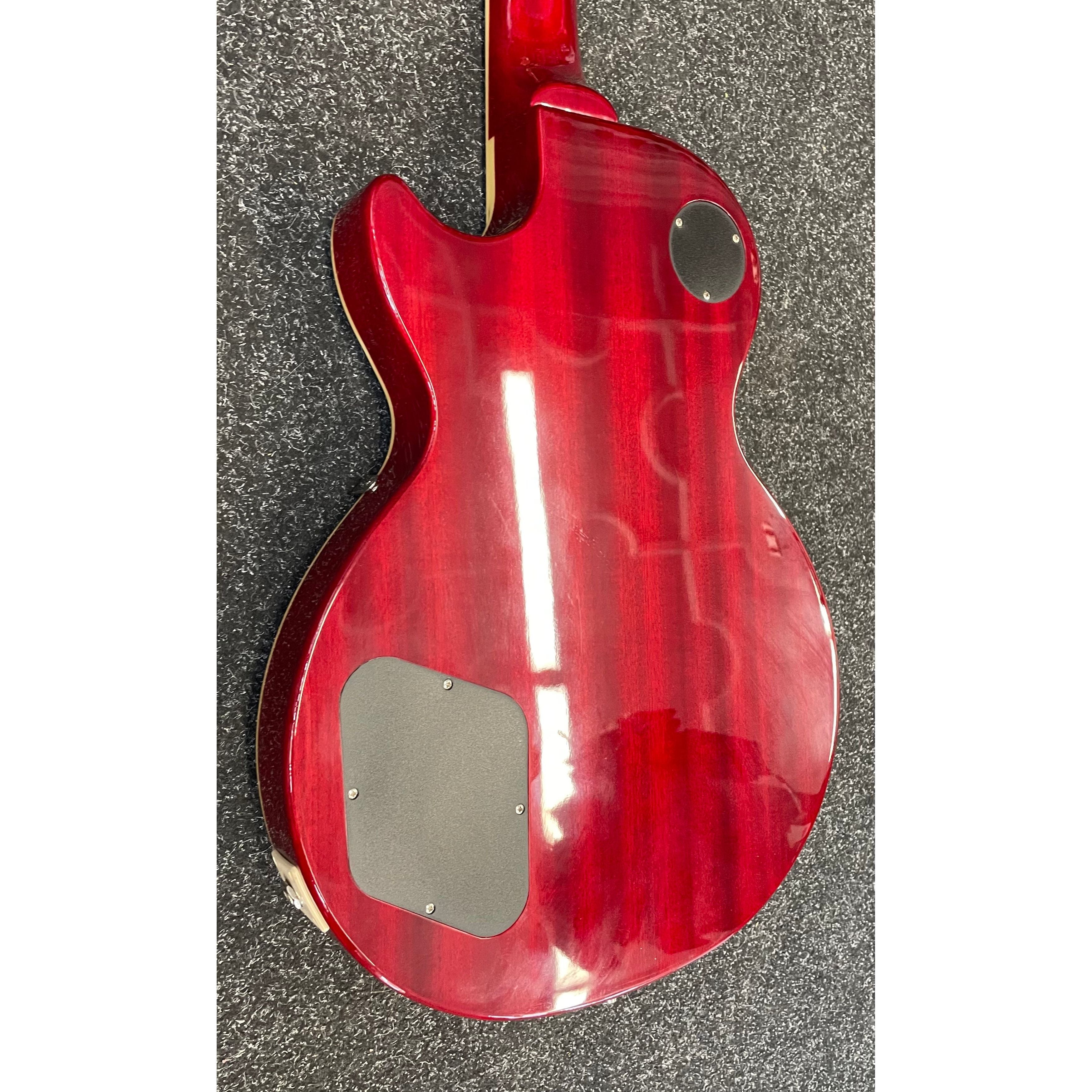 Epiphone Les Paul Standard Plustop PRO in Blood Orange Pre-Owned