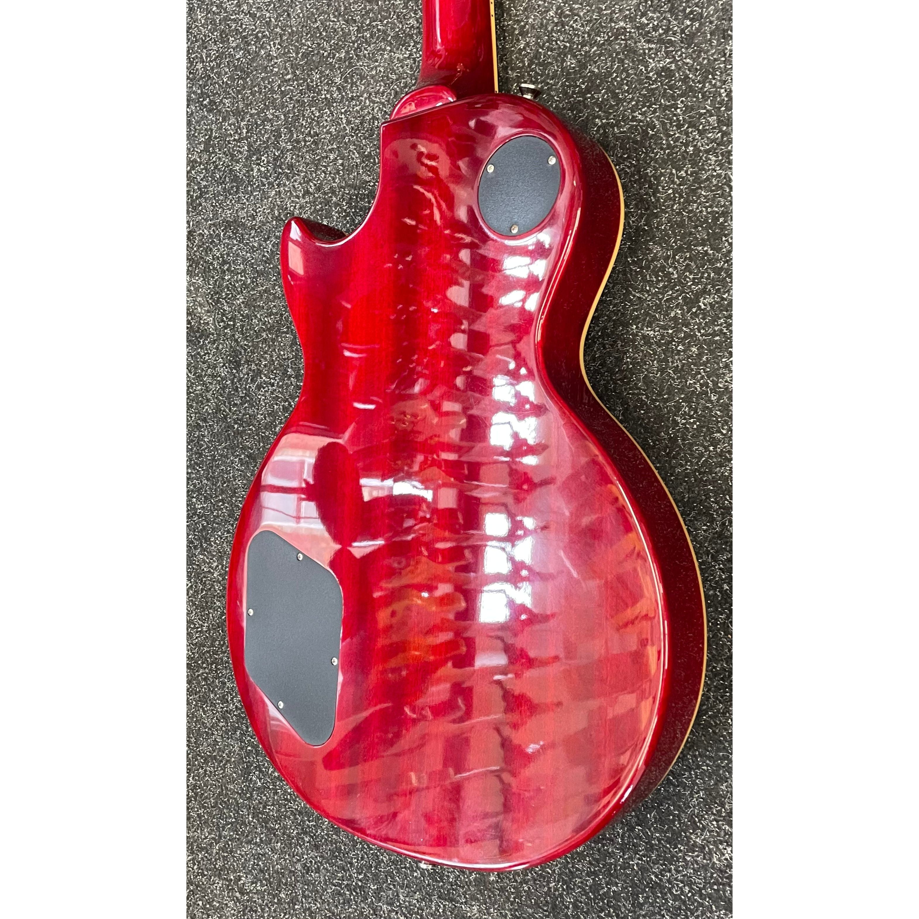 Epiphone Les Paul Standard Plustop PRO in Blood Orange Pre-Owned