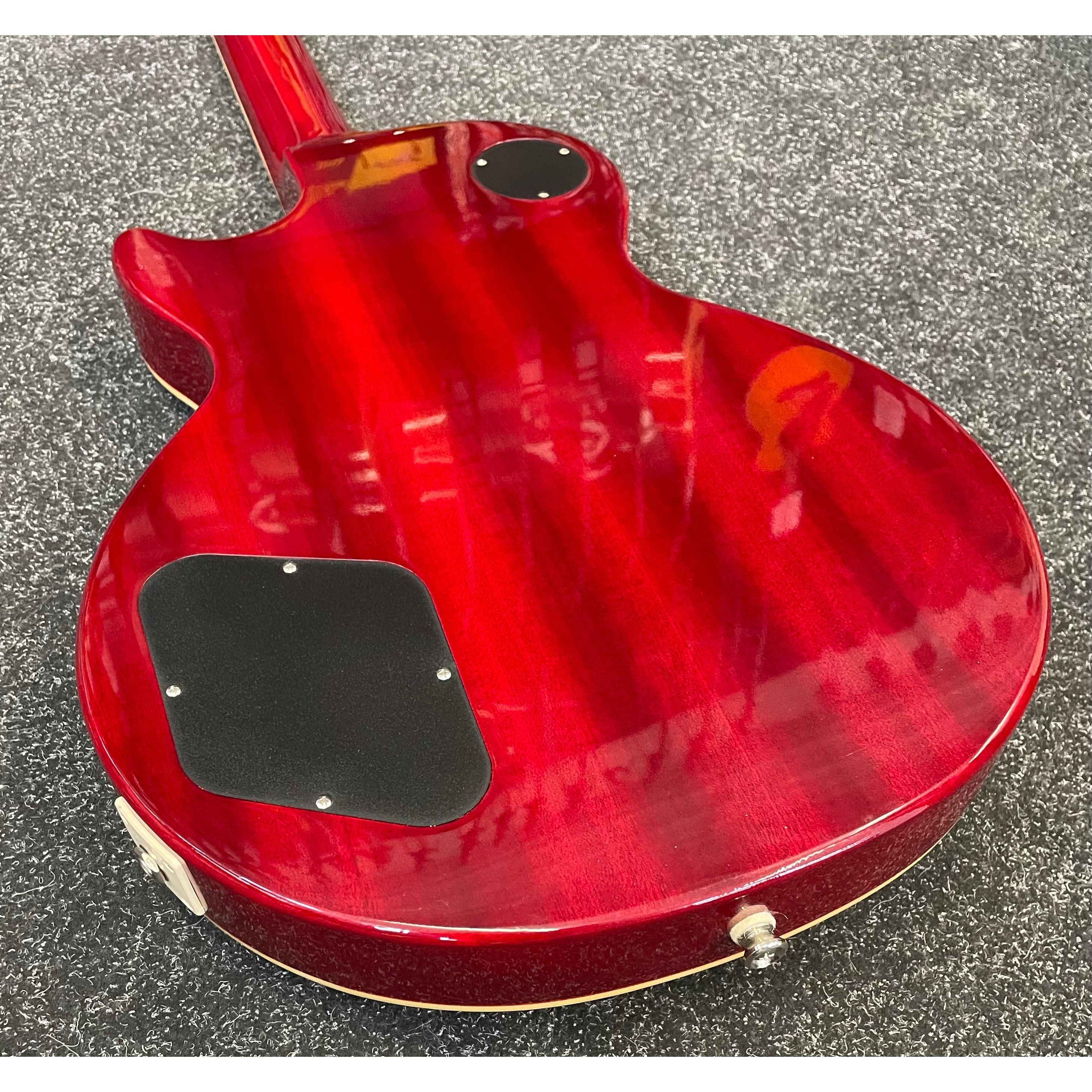 Epiphone Les Paul Standard Plustop PRO in Blood Orange Pre-Owned