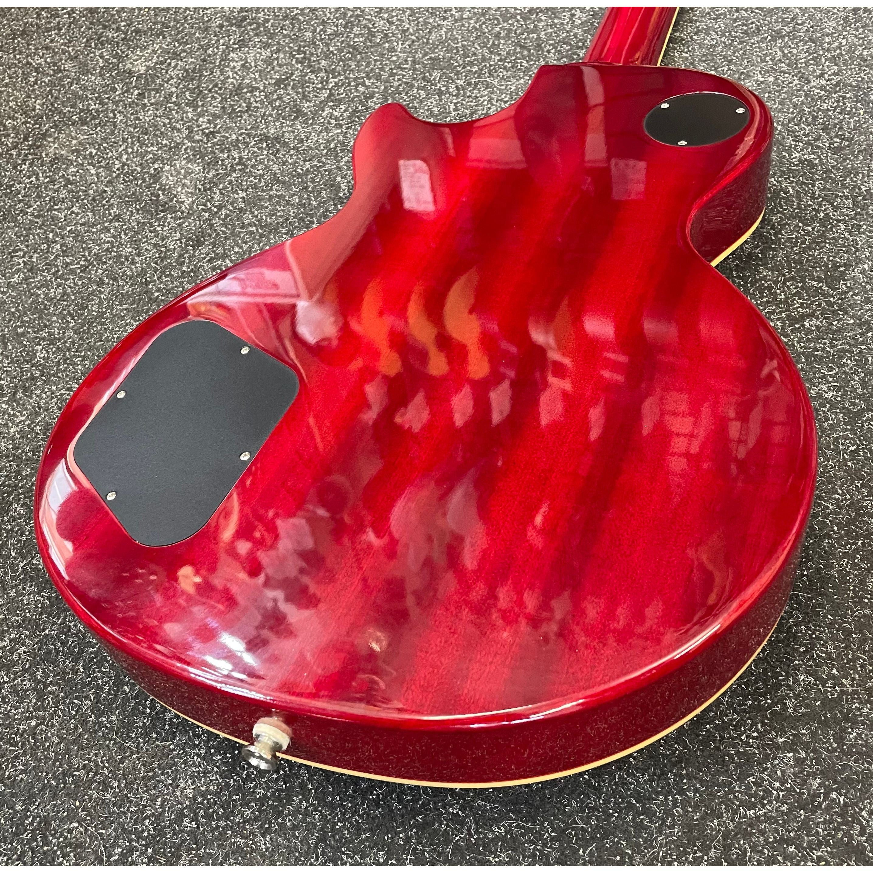 Epiphone Les Paul Standard Plustop PRO in Blood Orange Pre-Owned