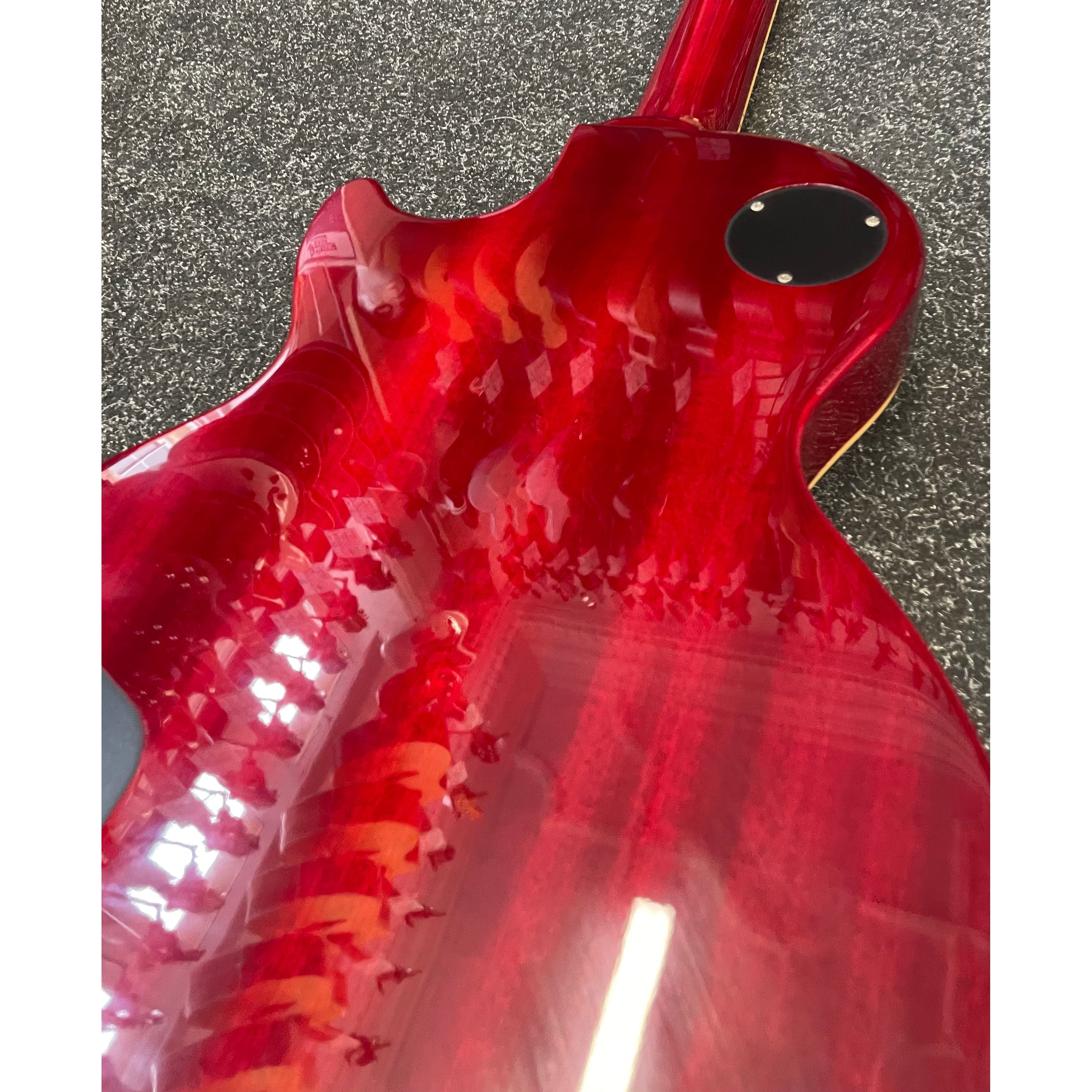 Epiphone Les Paul Standard Plustop PRO in Blood Orange Pre-Owned