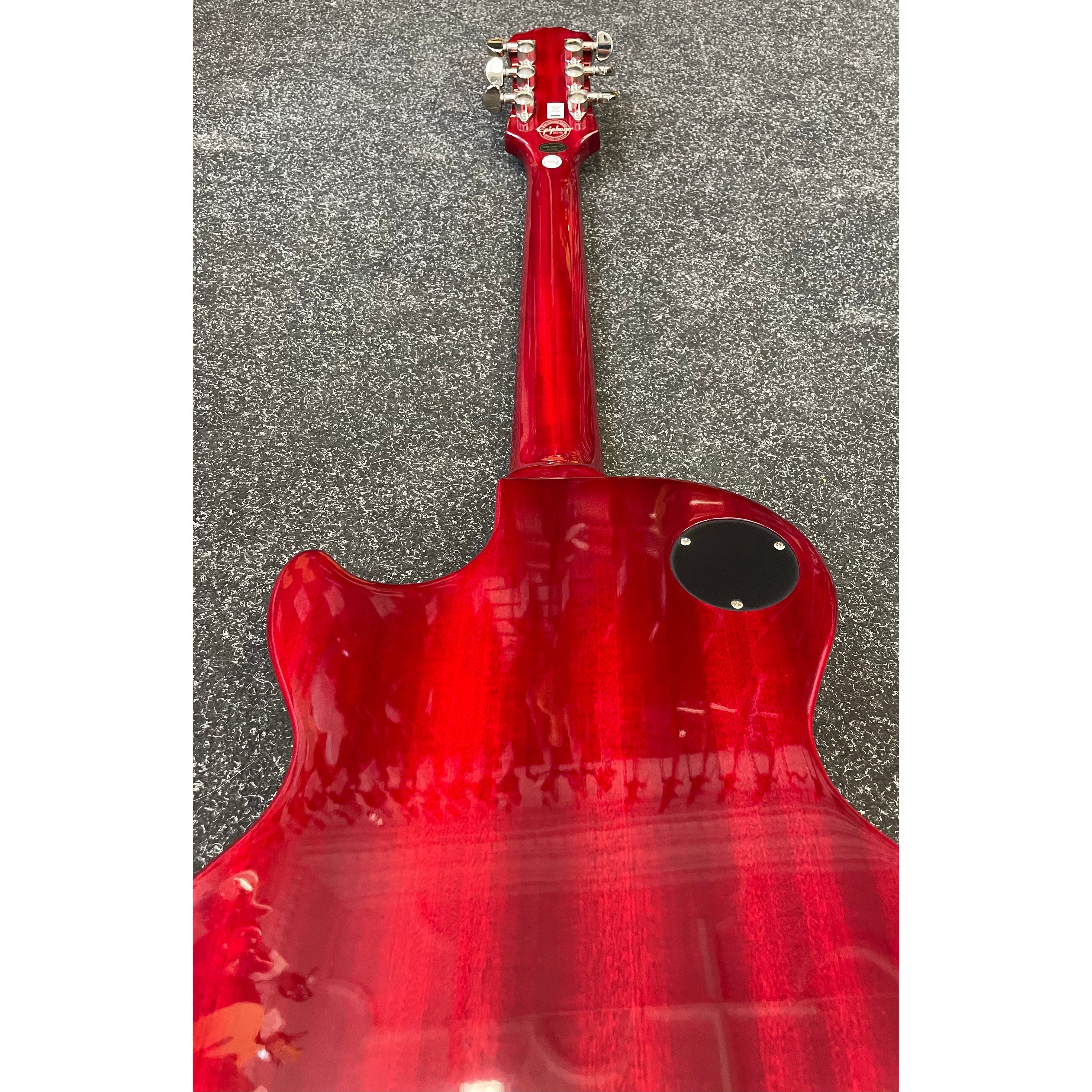 Epiphone Les Paul Standard Plustop PRO in Blood Orange Pre-Owned