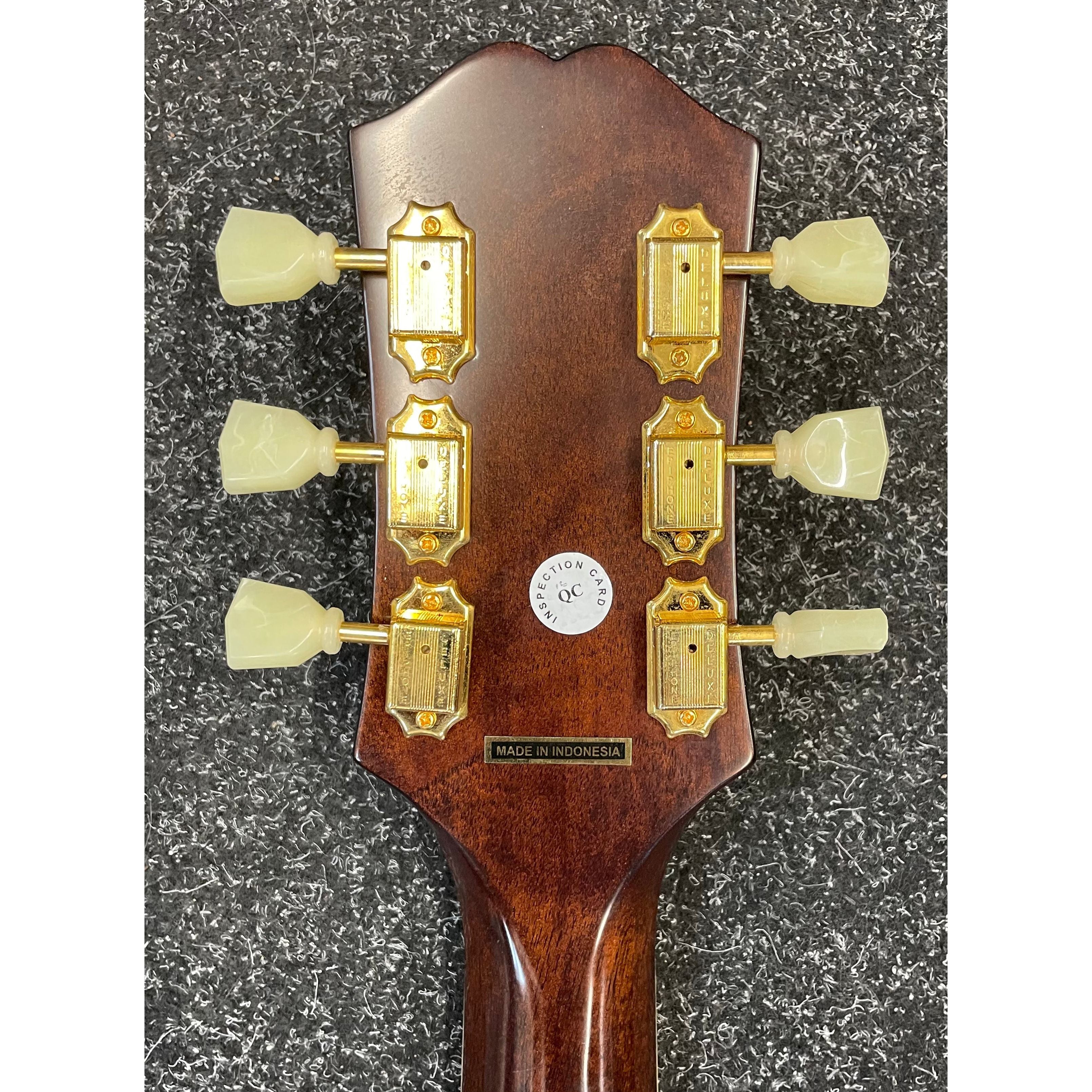 Epiphone Inspired by Gibson Hummingbird Electro Acoustic Guitar with Original Hardcase Pre-Owned