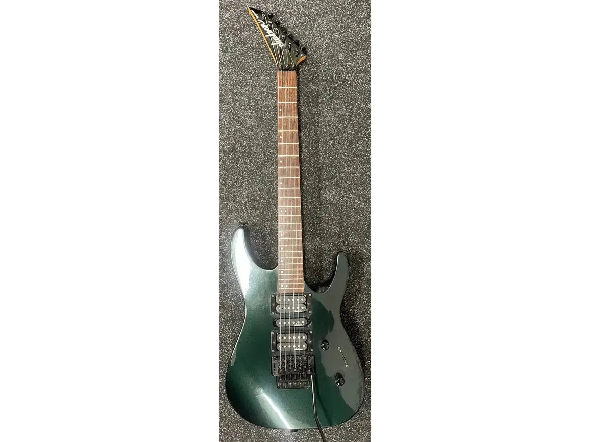 Jackson Performer MIJ with Floyd Rose in Green Pre-Owned