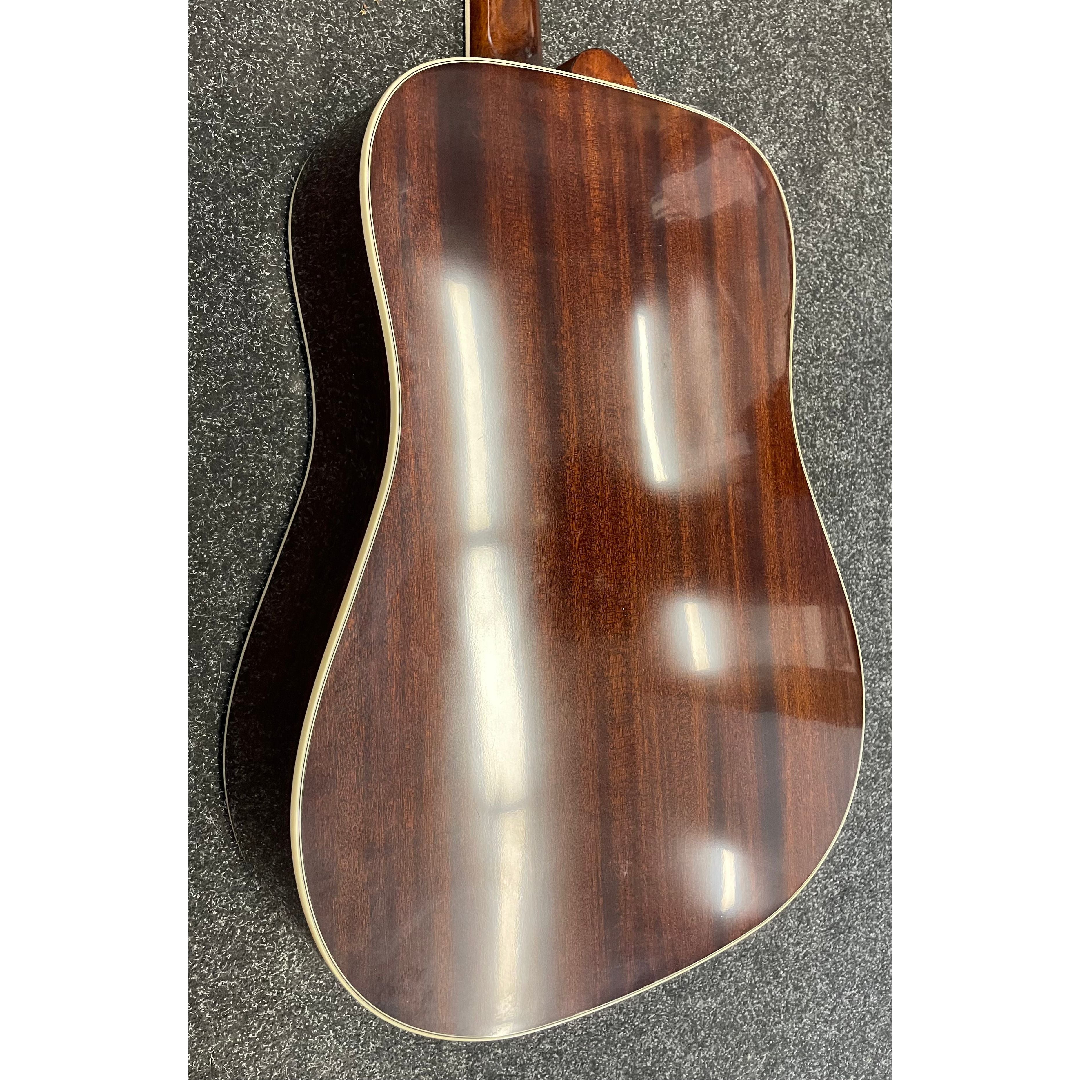 Epiphone Inspired by Gibson Hummingbird Electro Acoustic Guitar with Original Hardcase Pre-Owned
