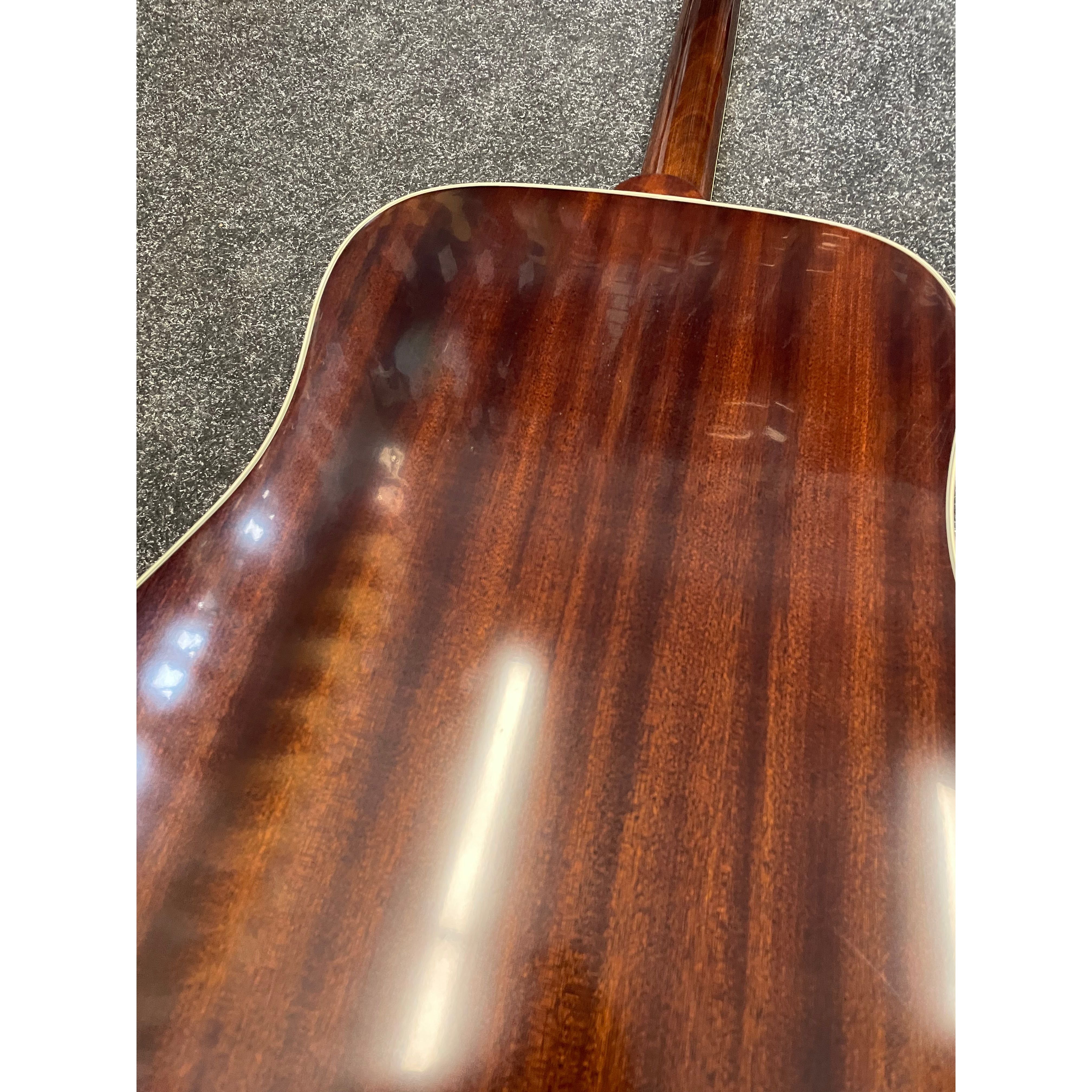 Epiphone Inspired by Gibson Hummingbird Electro Acoustic Guitar with Original Hardcase Pre-Owned