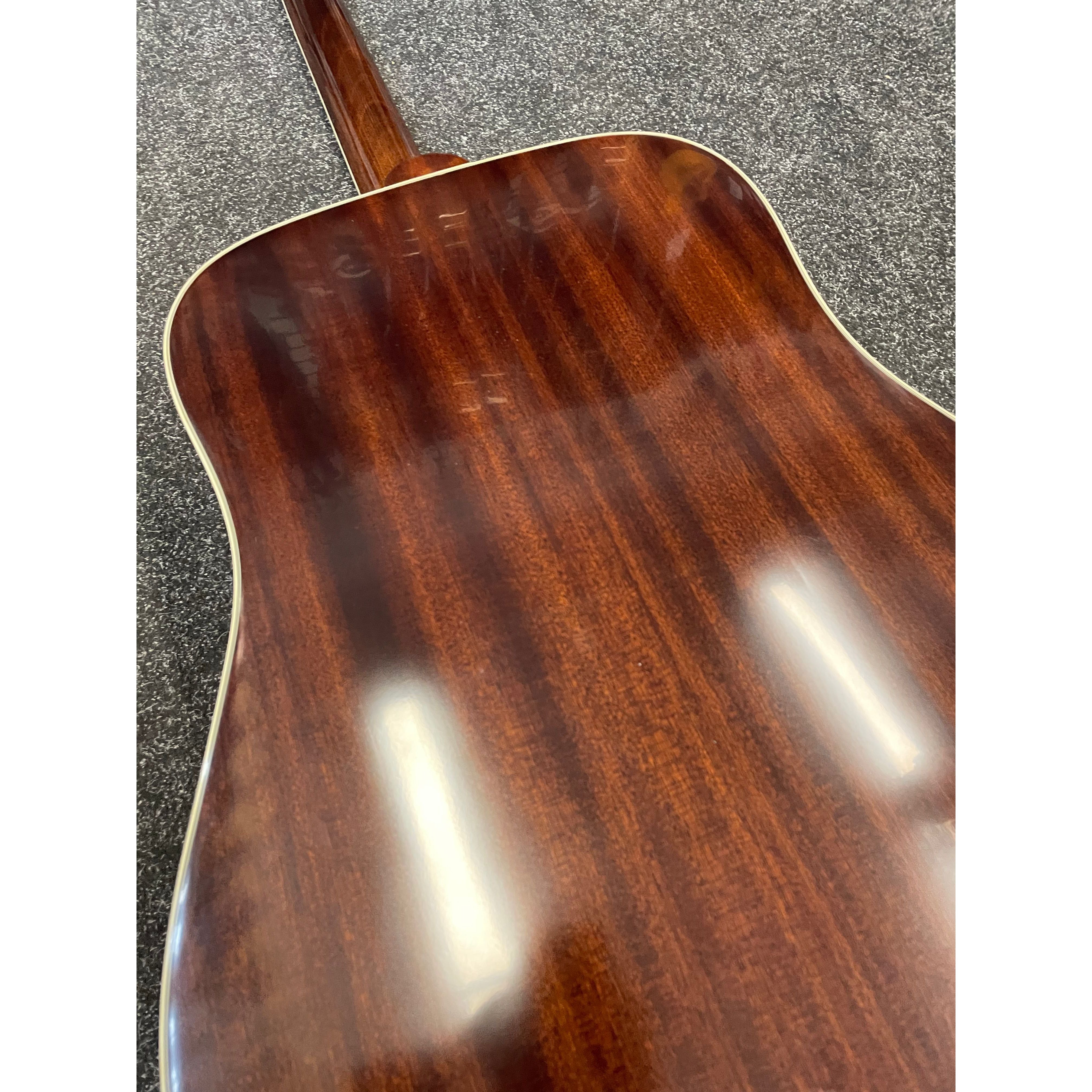 Epiphone Inspired by Gibson Hummingbird Electro Acoustic Guitar with Original Hardcase Pre-Owned