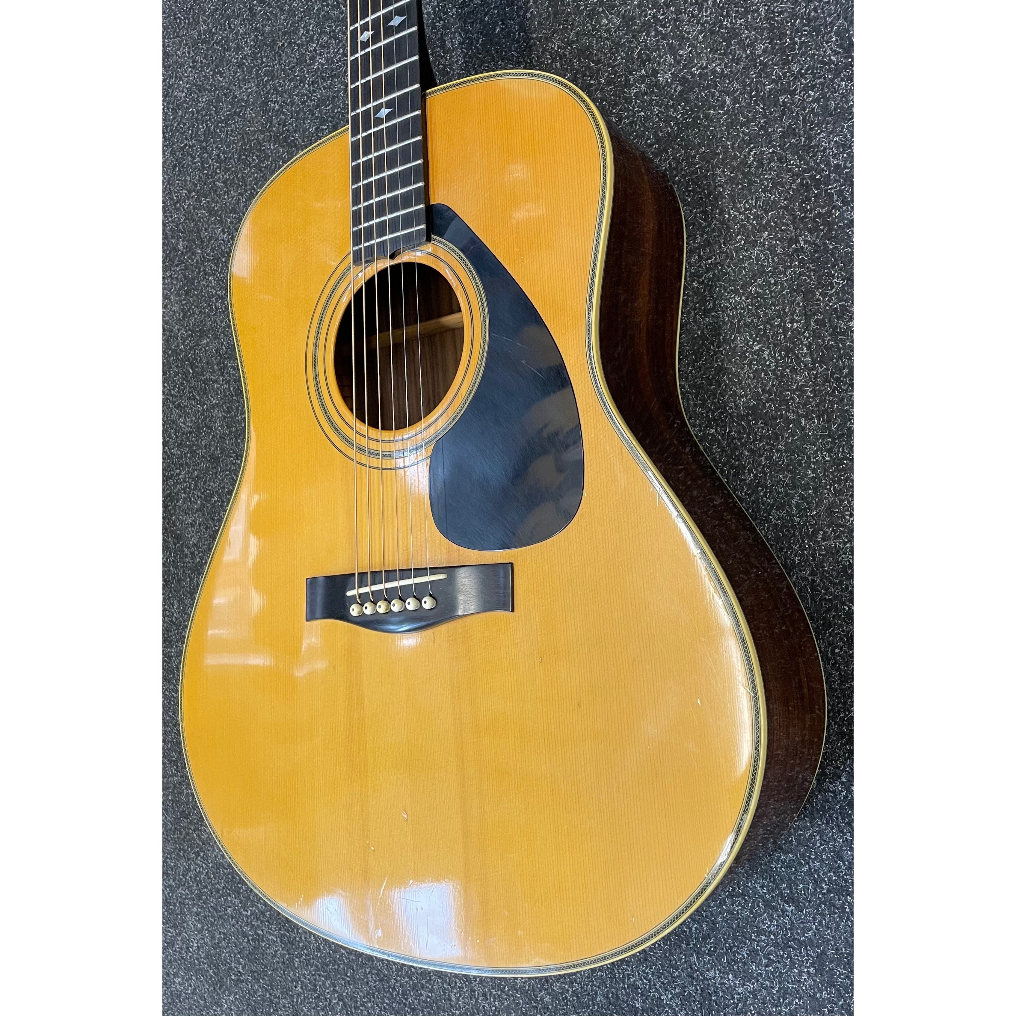 Yamaha L-15A Vintage 1970's Dreadnought Acoustic Guitar with Original Hardcase Pre-Owned