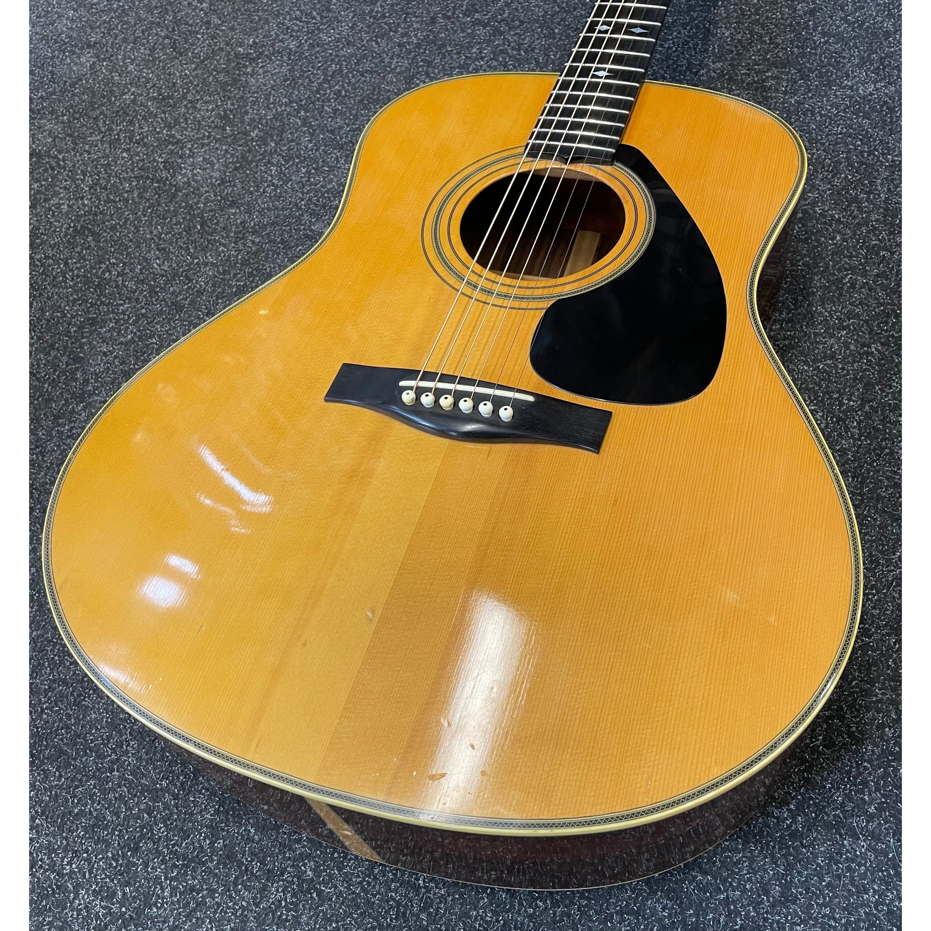 Yamaha L-15A Vintage 1970's Dreadnought Acoustic Guitar with Original Hardcase Pre-Owned