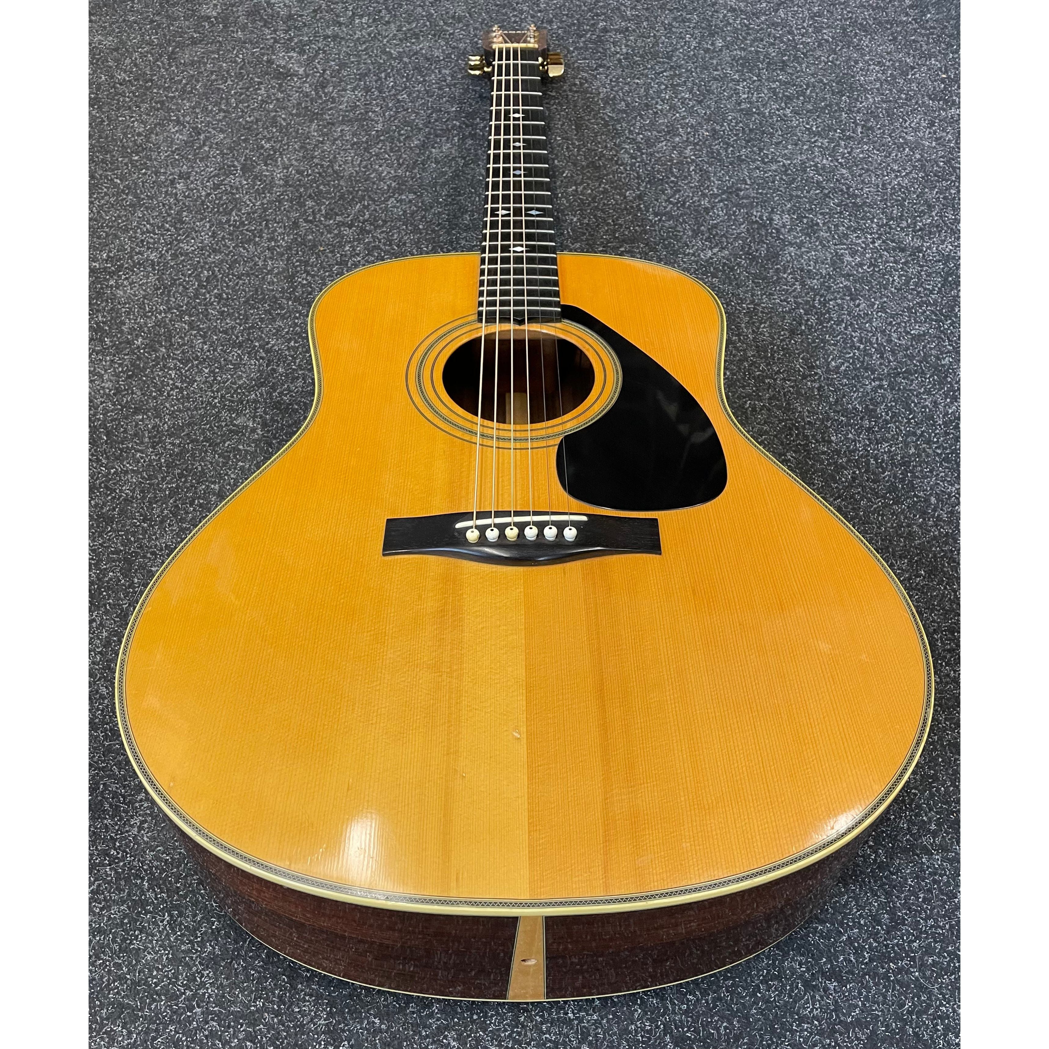 Yamaha L-15A Vintage 1970's Dreadnought Acoustic Guitar with Original Hardcase Pre-Owned