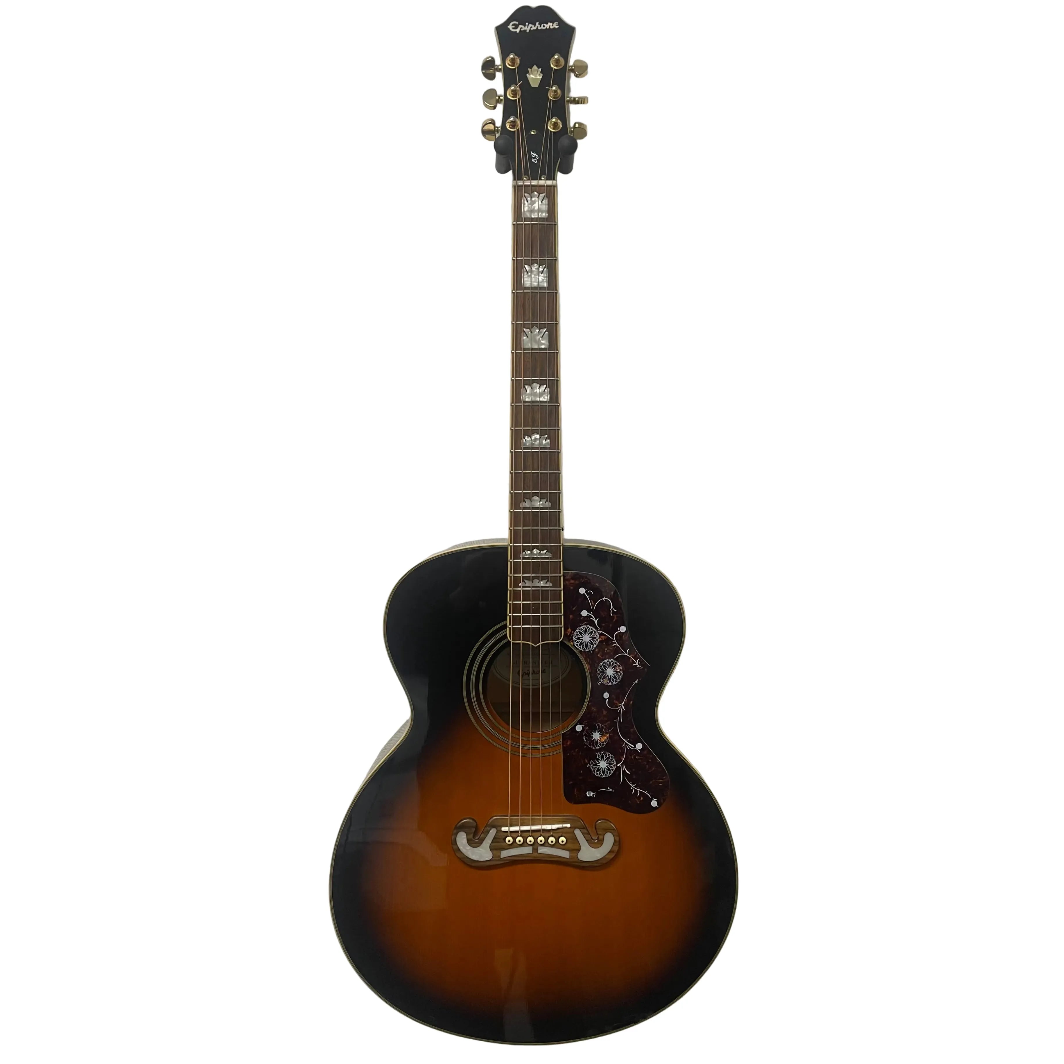 Epiphone EJ-200/VS Acoustic Guitar in Sunburst with Hardcase Pre-Owned