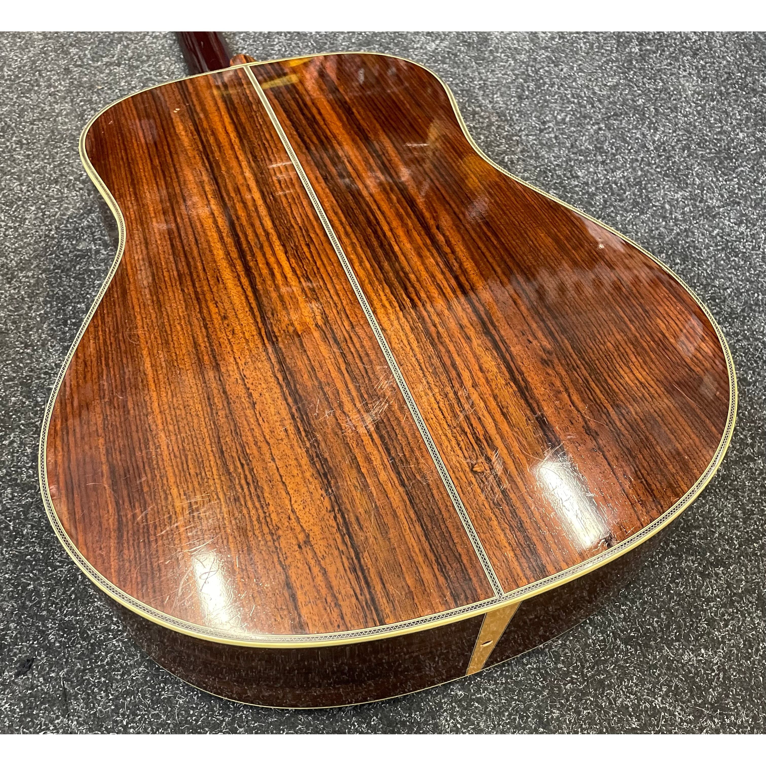 Yamaha L-15A Vintage 1970's Dreadnought Acoustic Guitar with Original Hardcase Pre-Owned